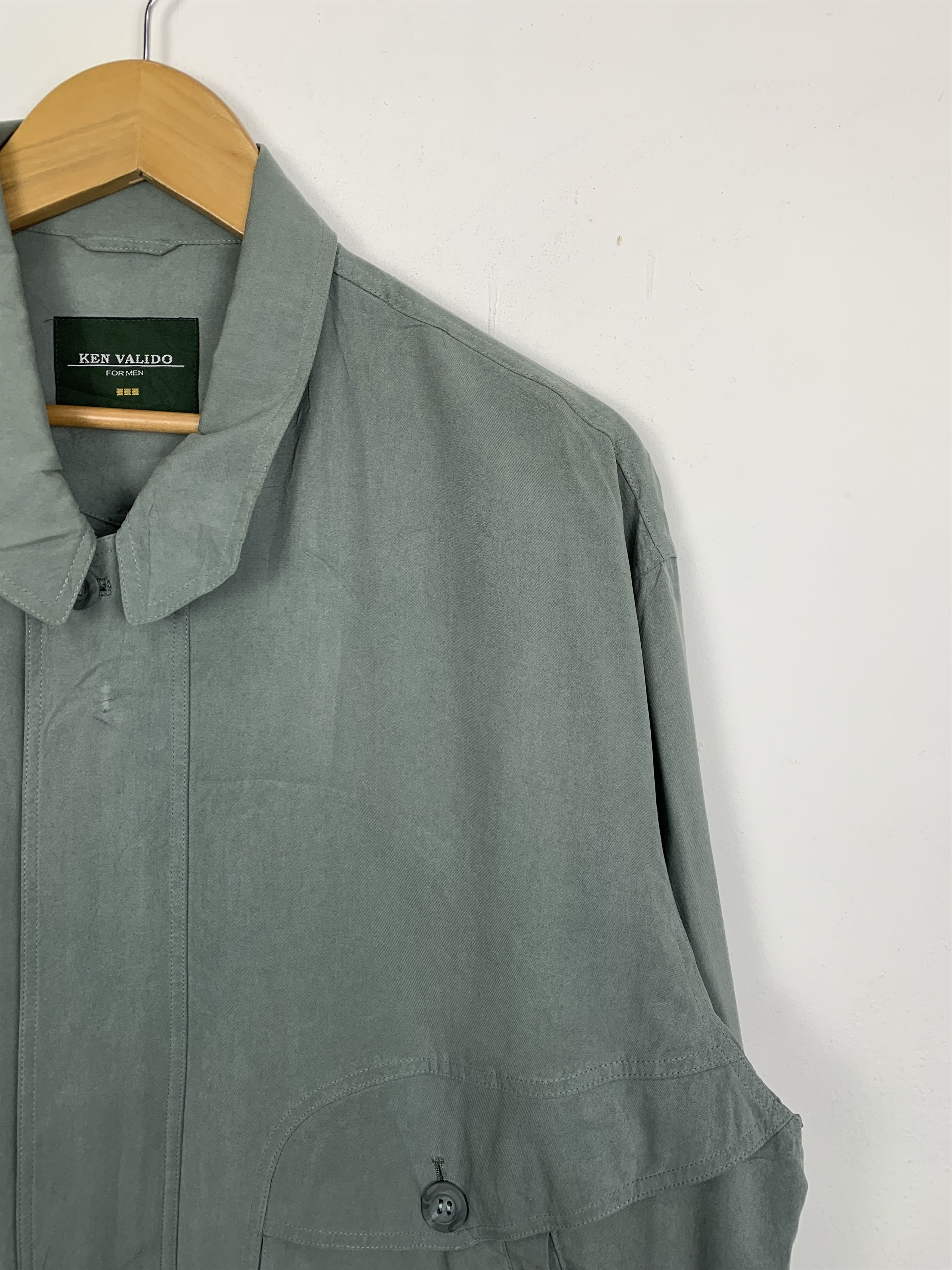 Japanese Brand Vintage KEN VALIDO Workwear Zip Jacket J0712 Size US L / EU 52-54 / 3 - 3 Thumbnail