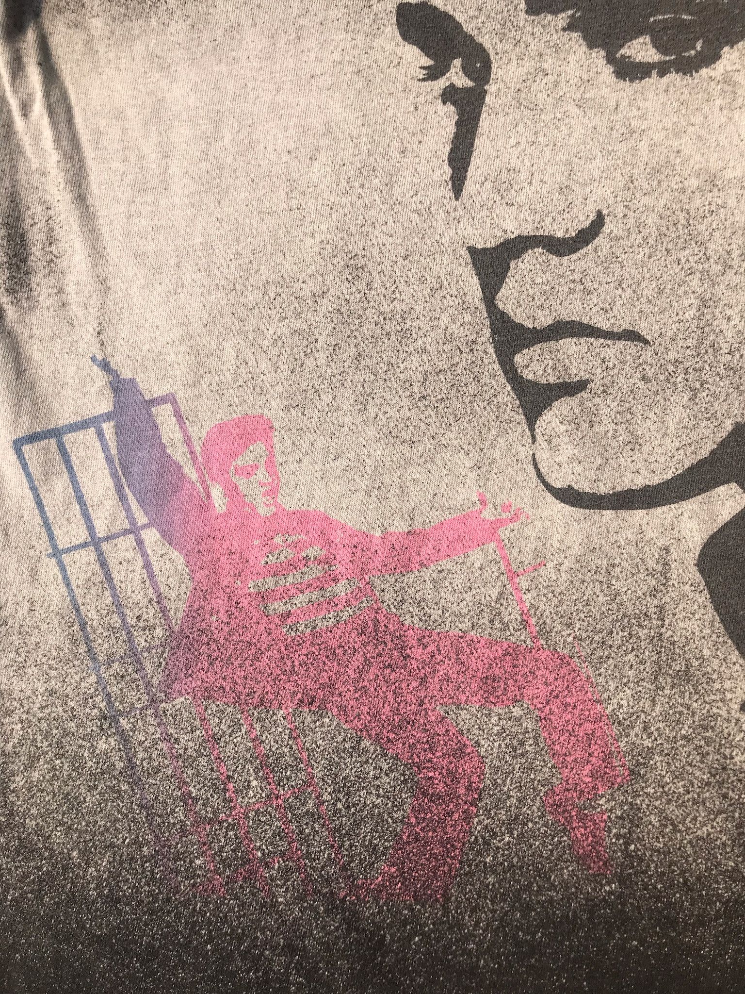 Band Tees × Vintage Vintage 90s Elvis Presley Acid Wash T Shirt Size US L / EU 52-54 / 3 - 5 Thumbnail
