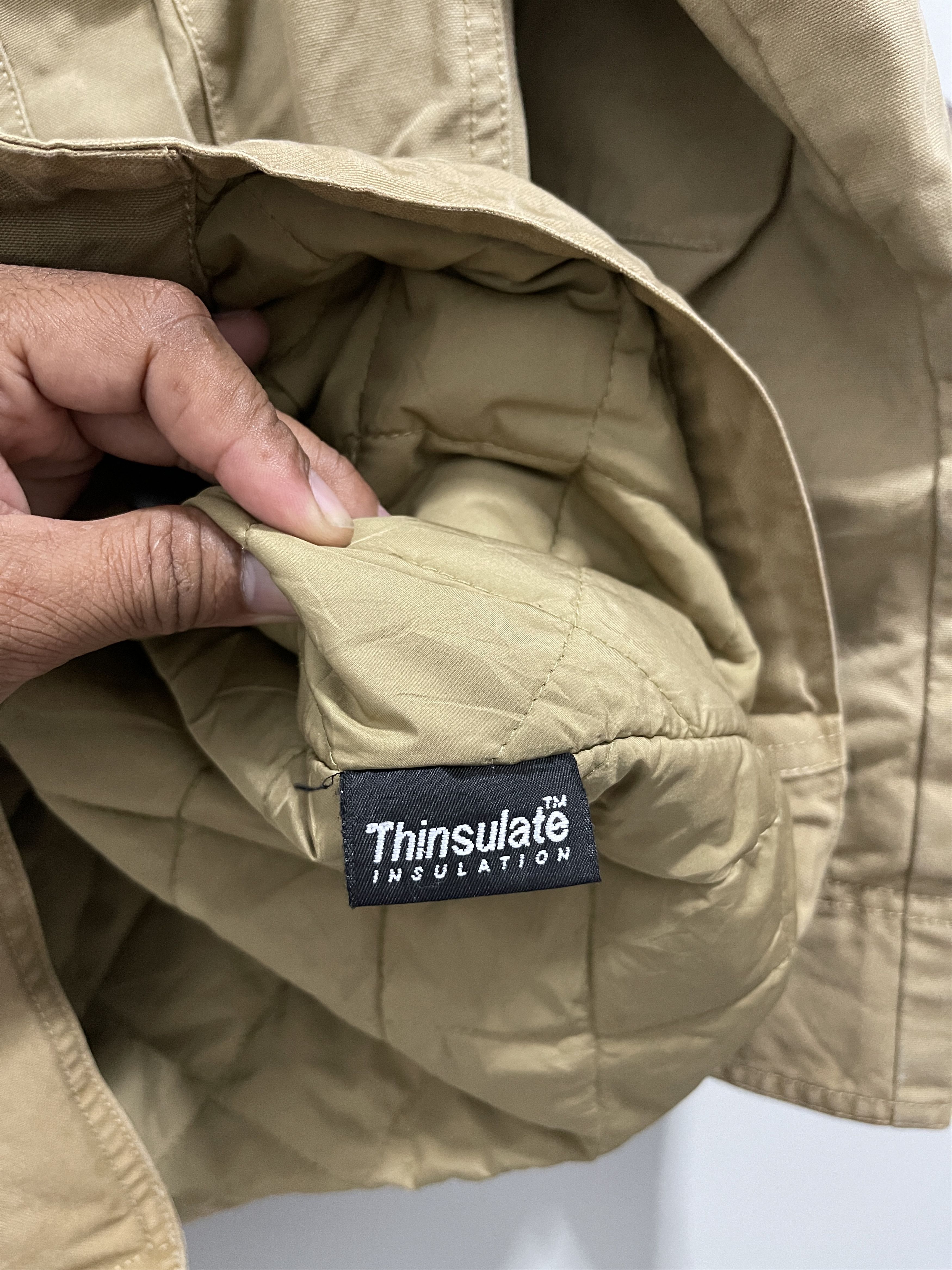 L.L. Bean × Vintage Vintage L.L Bean Lined Chore Distressed Jacket Size US M / EU 48-50 / 2 - 8 Thumbnail