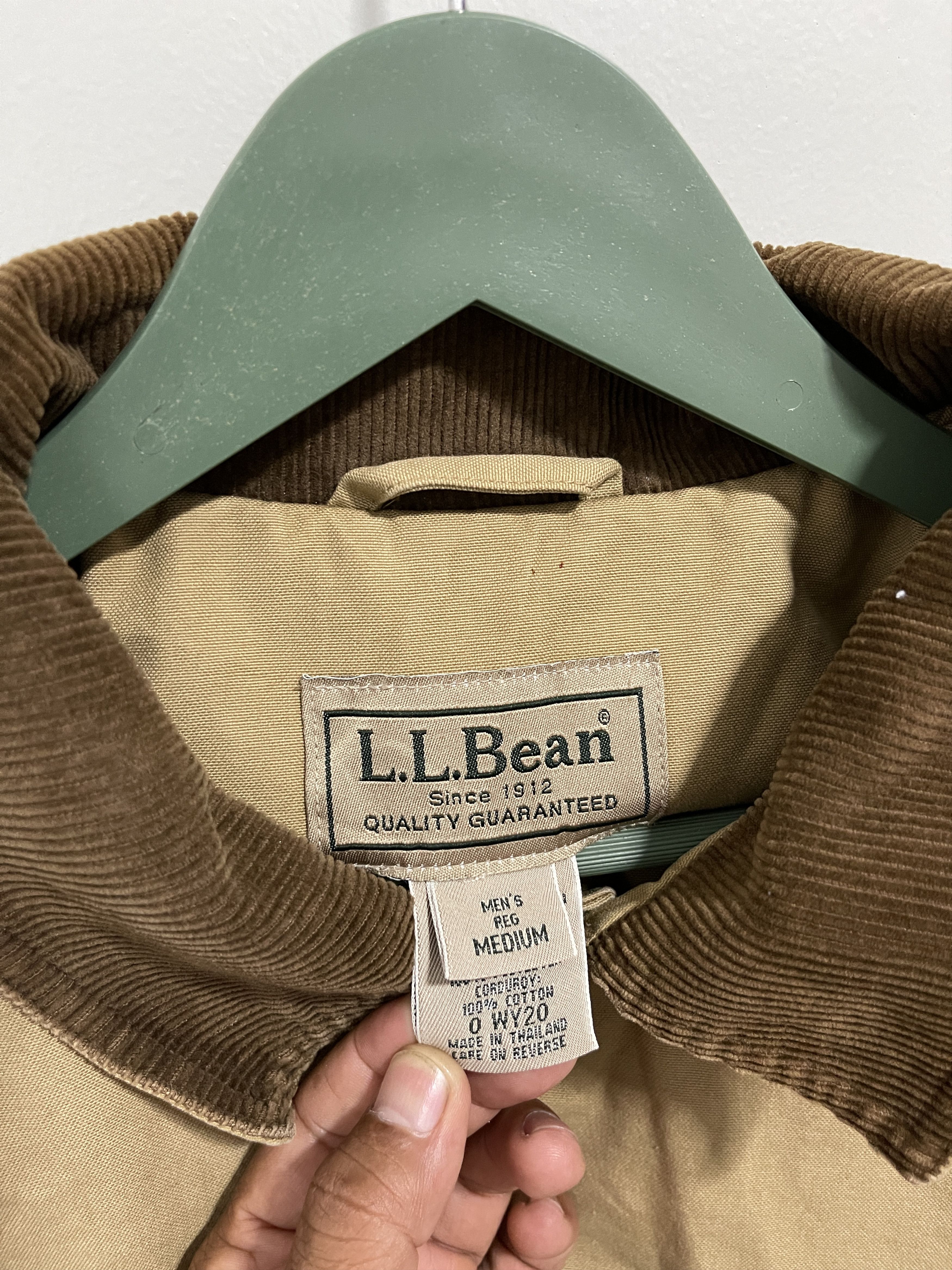 L.L. Bean × Vintage Vintage L.L Bean Lined Chore Distressed Jacket Size US M / EU 48-50 / 2 - 6 Thumbnail