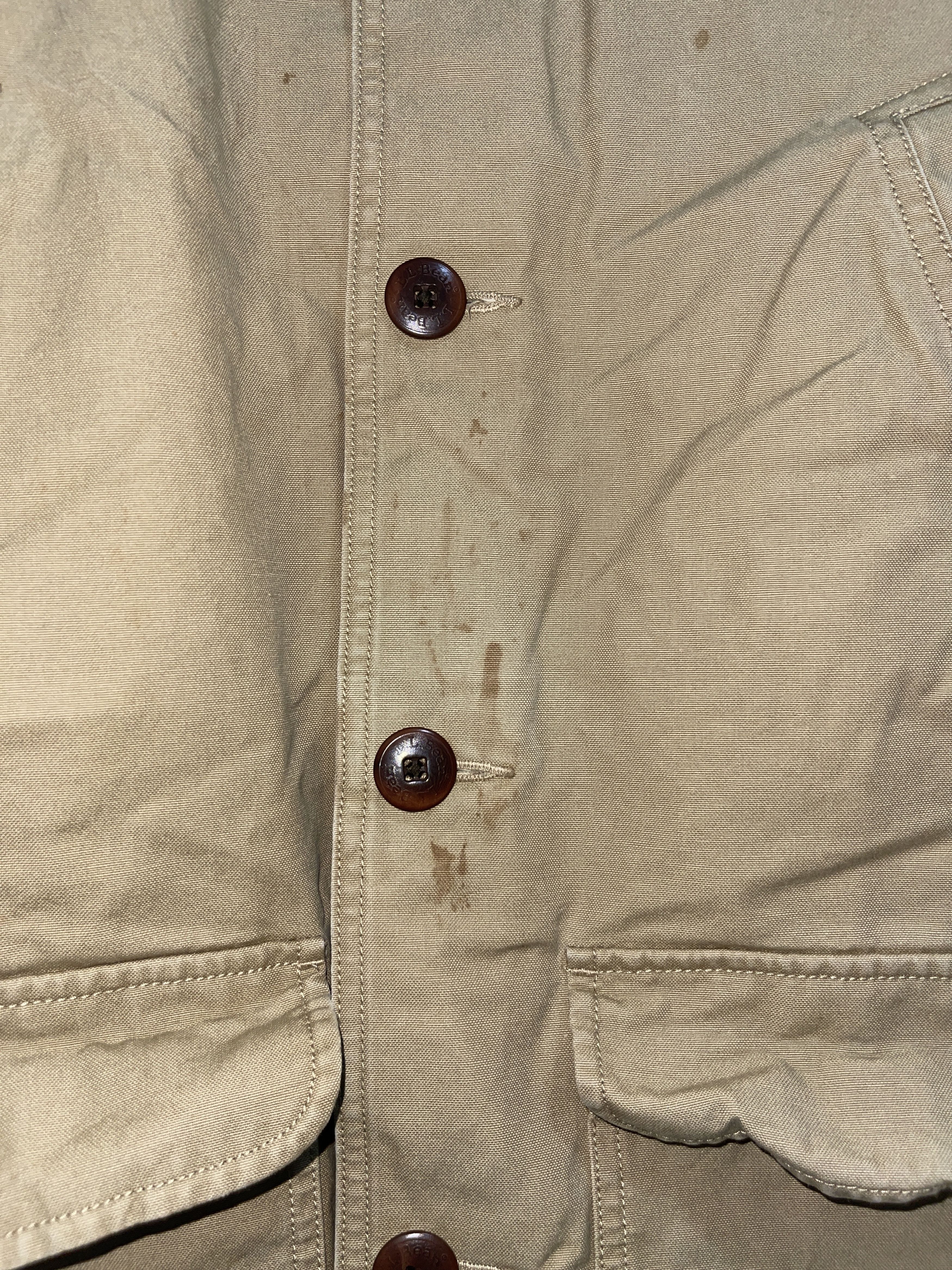 L.L. Bean × Vintage Vintage L.L Bean Lined Chore Distressed Jacket Size US M / EU 48-50 / 2 - 9 Thumbnail