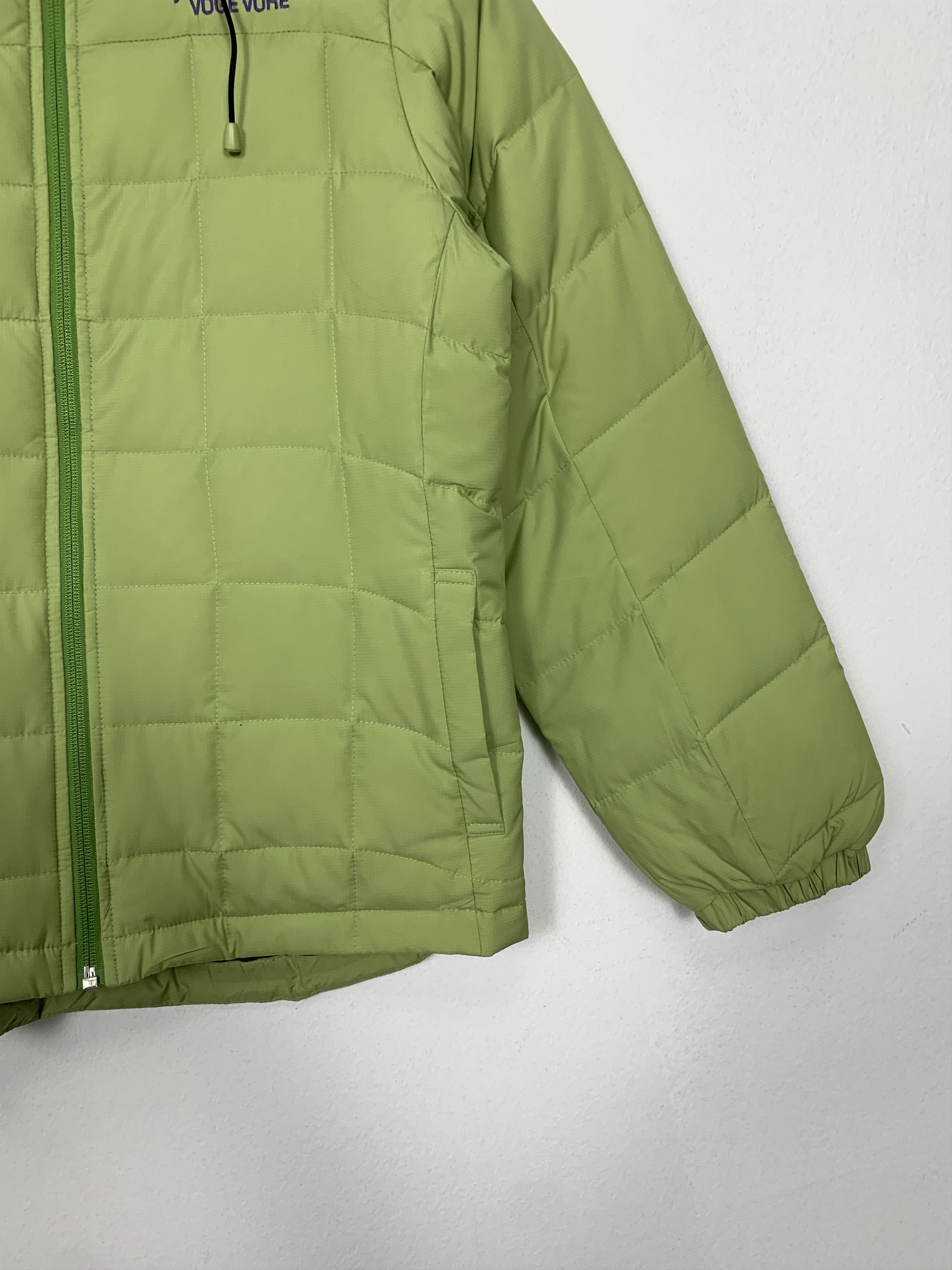 Japanese Brand × Vintage Vintage VOGE VORE Quilted Hoodie Jacket Size US S / EU 44-46 / 1 - 5 Thumbnail