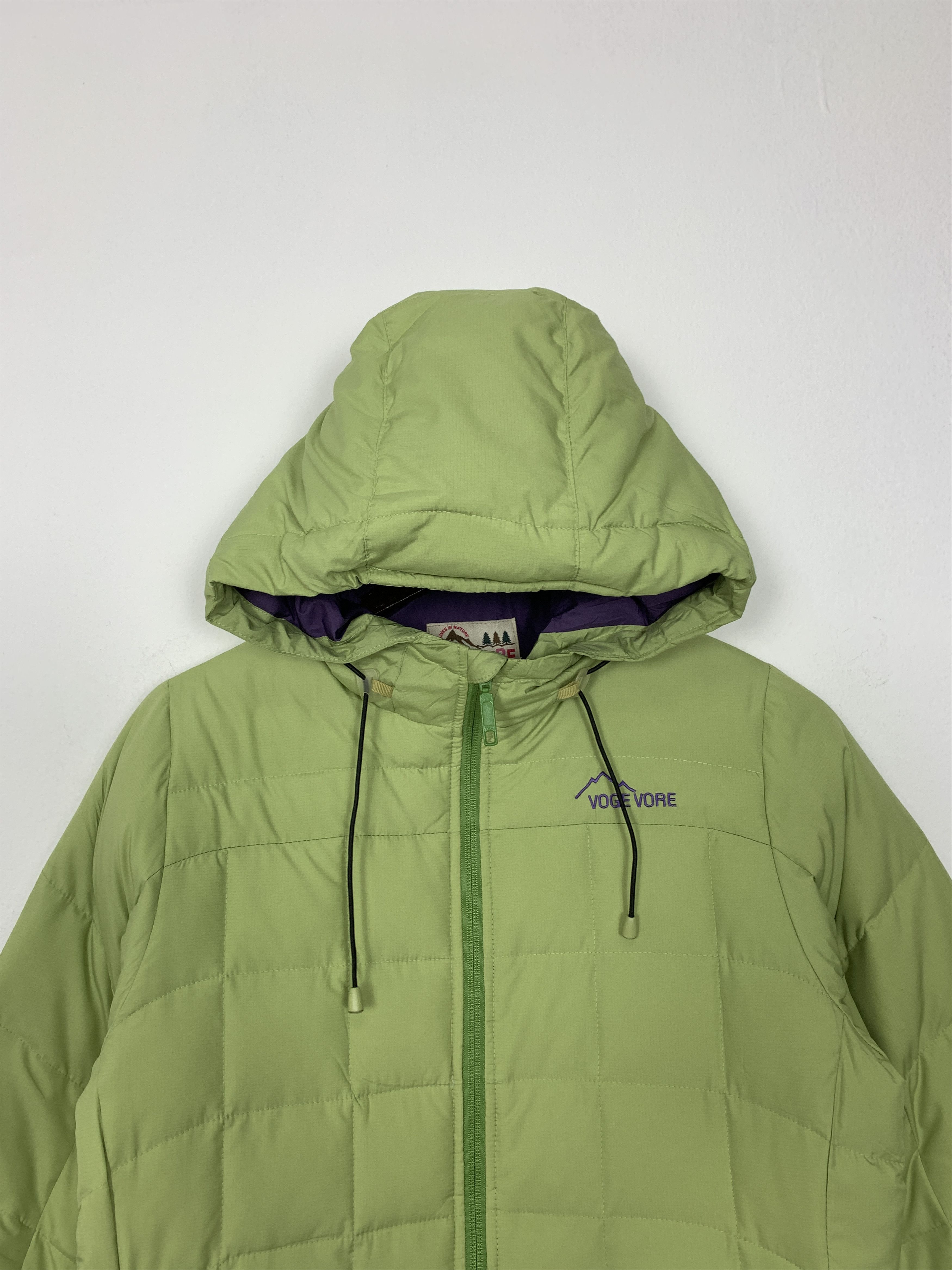 Japanese Brand × Vintage Vintage VOGE VORE Quilted Hoodie Jacket Size US S / EU 44-46 / 1 - 2 Thumbnail