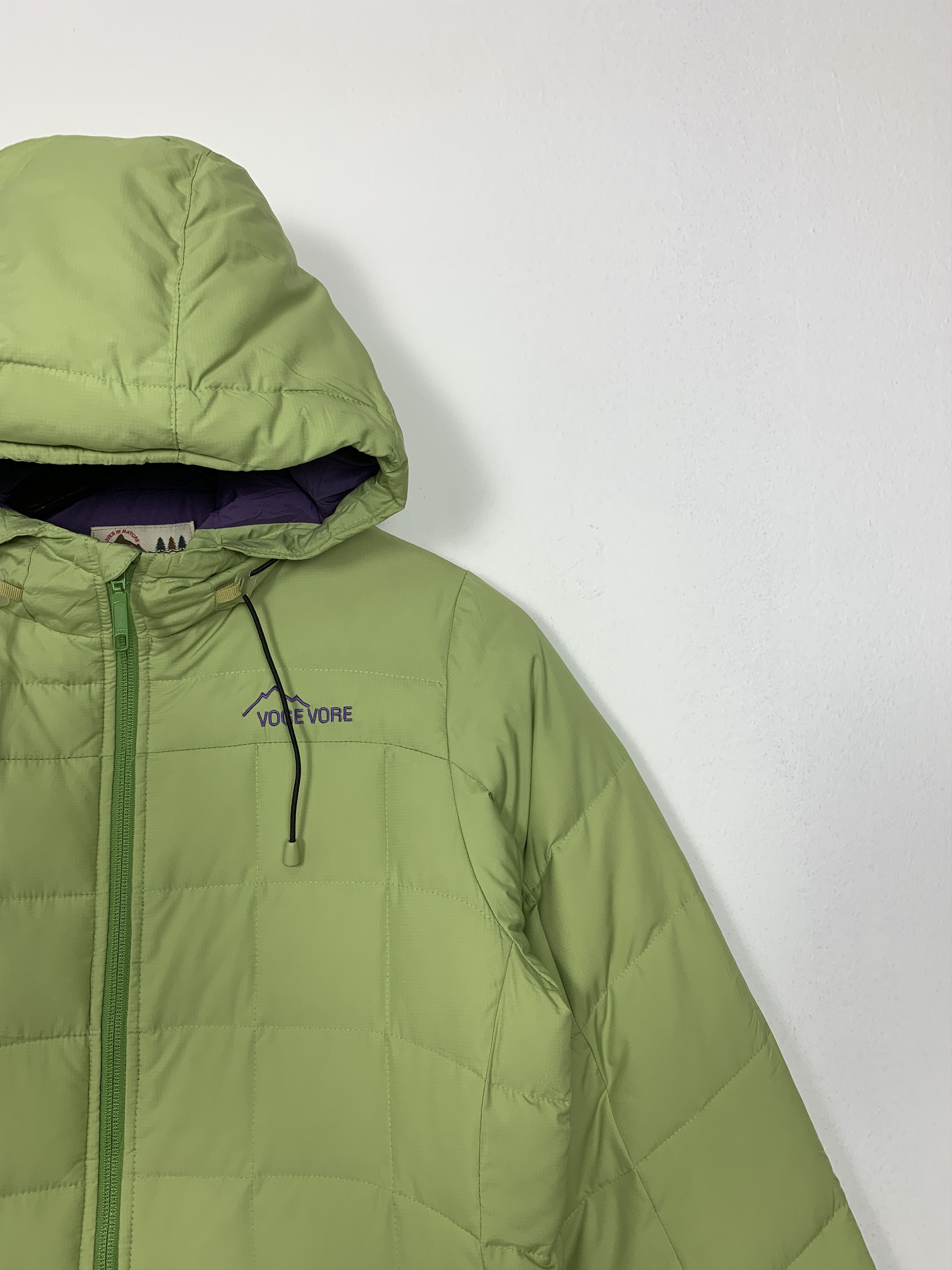 Japanese Brand × Vintage Vintage VOGE VORE Quilted Hoodie Jacket Size US S / EU 44-46 / 1 - 3 Thumbnail