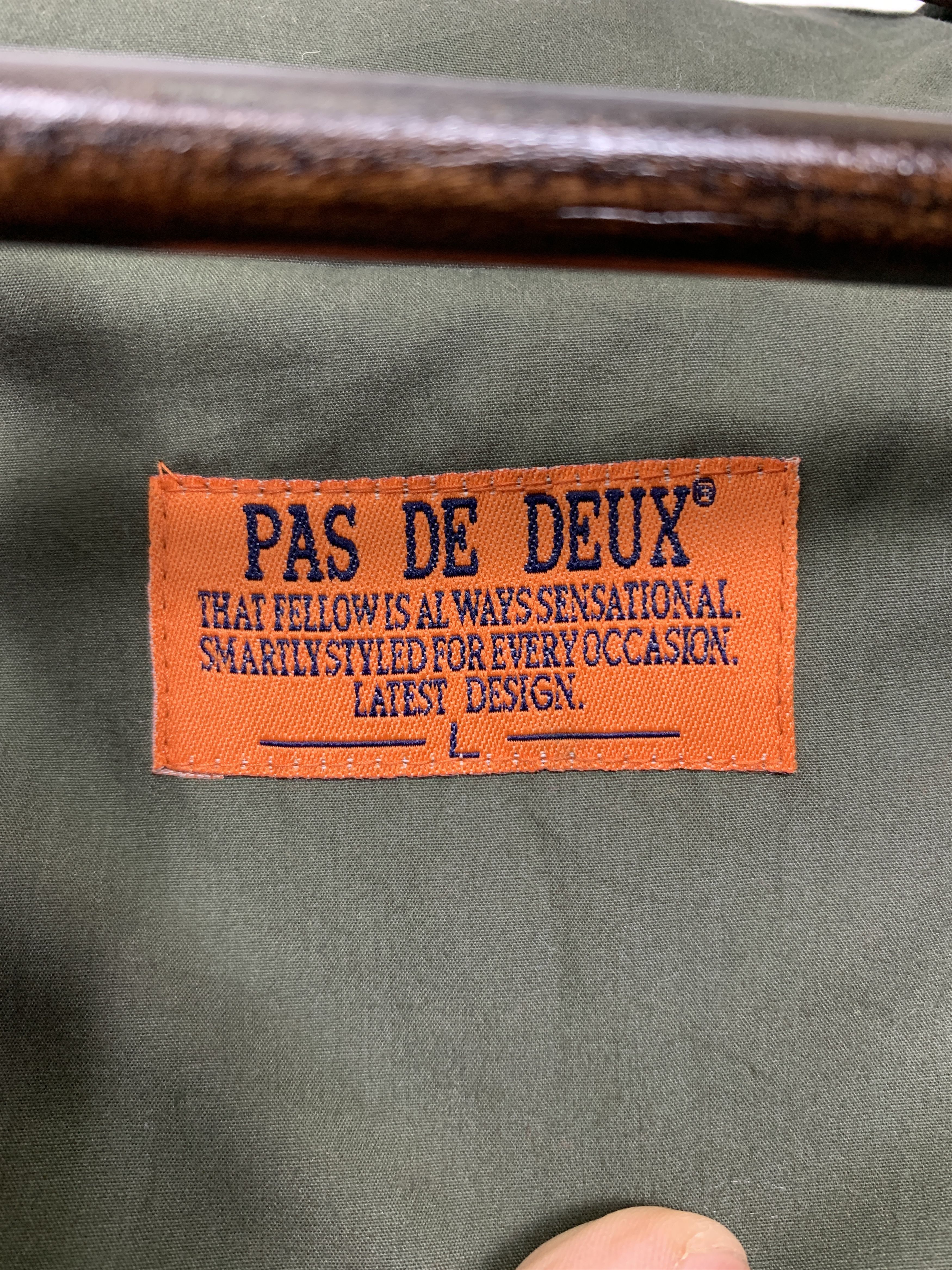 Japanese Brand × Vintage Vintage PAS DE DEUX Zip Up Hoodie Jacket Size US S / EU 44-46 / 1 - 10 Thumbnail