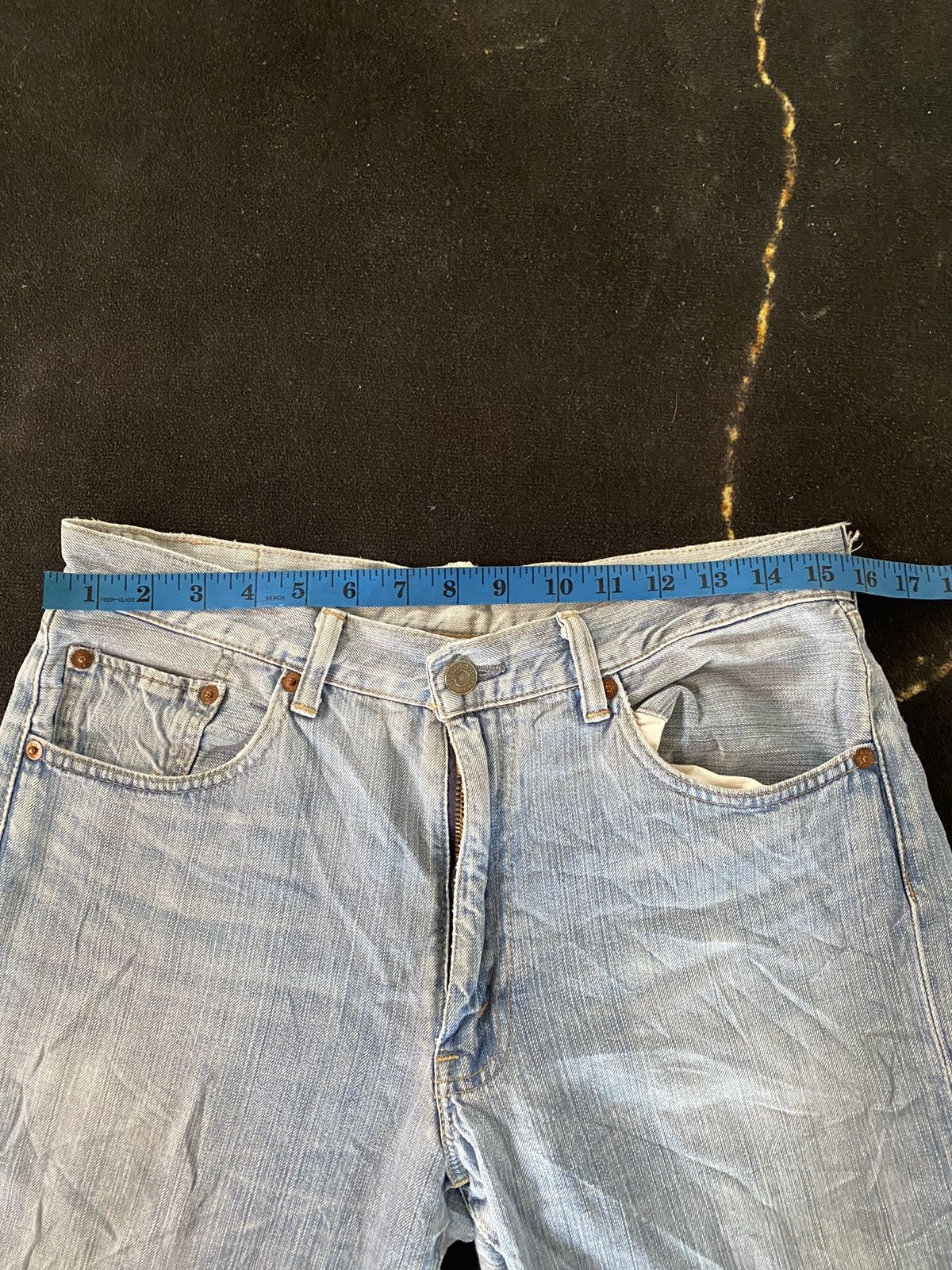 Japanese Brand × Levi's × Levi's Vintage Clothing Vintage Levi’s 510 distressed denim Size US 31 - 11 Thumbnail