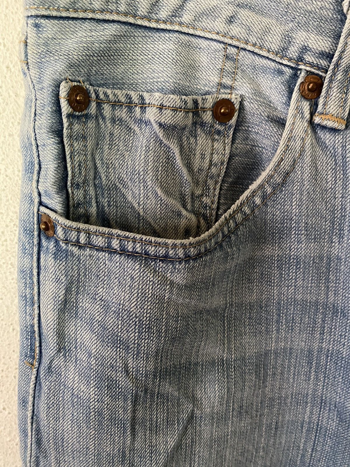 Japanese Brand × Levi's × Levi's Vintage Clothing Vintage Levi’s 510 distressed denim Size US 31 - 5 Thumbnail