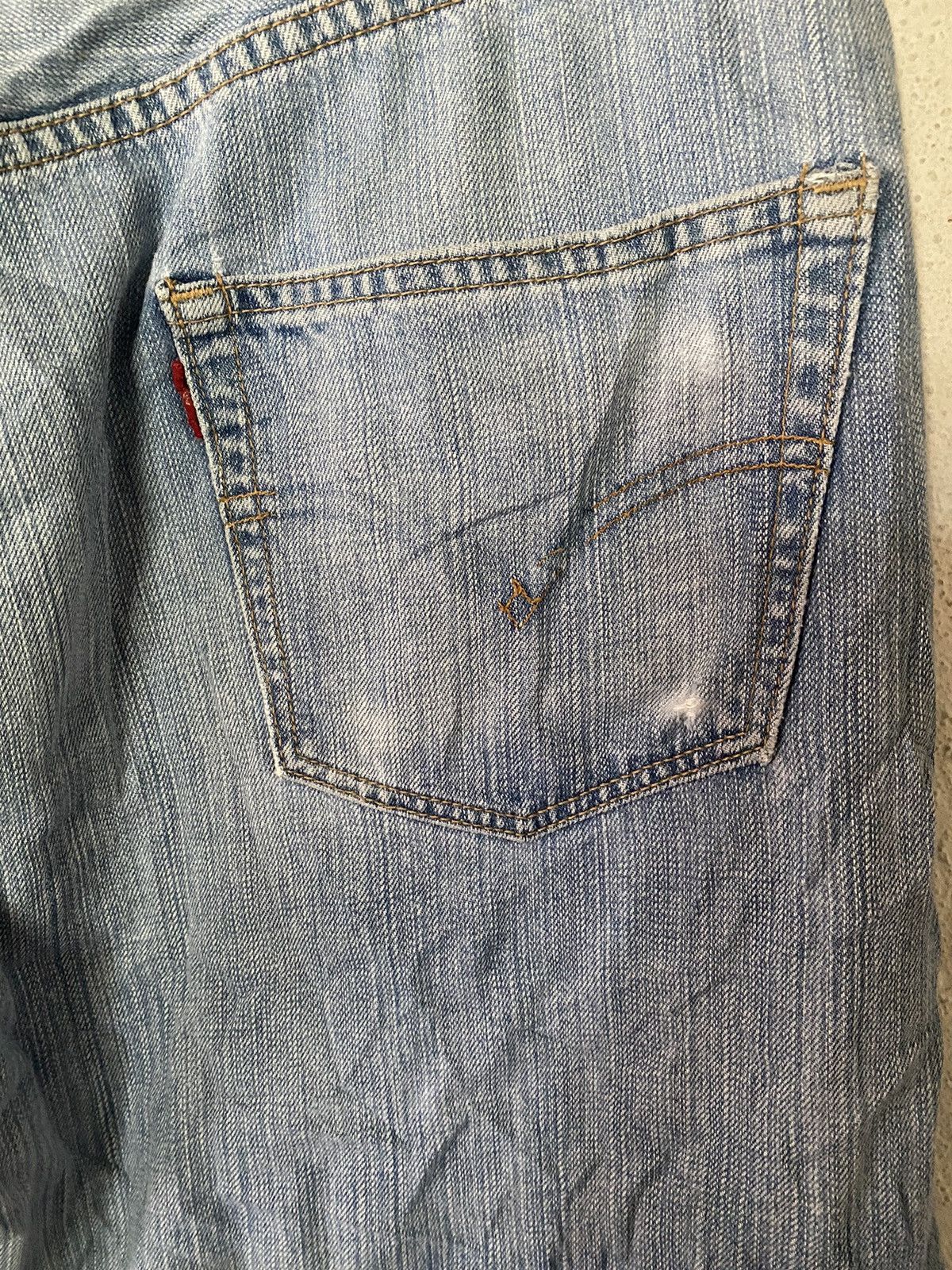 Japanese Brand × Levi's × Levi's Vintage Clothing Vintage Levi’s 510 distressed denim Size US 31 - 6 Thumbnail
