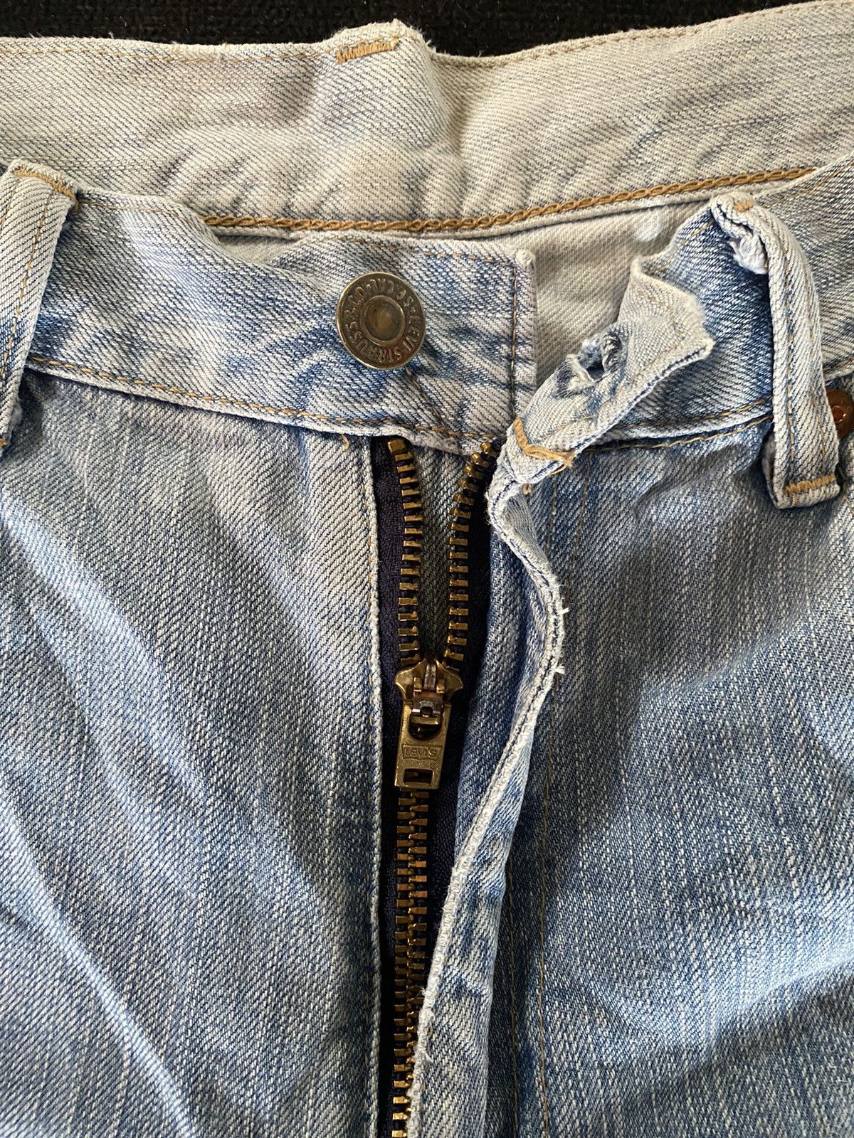 Japanese Brand × Levi's × Levi's Vintage Clothing Vintage Levi’s 510 distressed denim Size US 31 - 8 Thumbnail