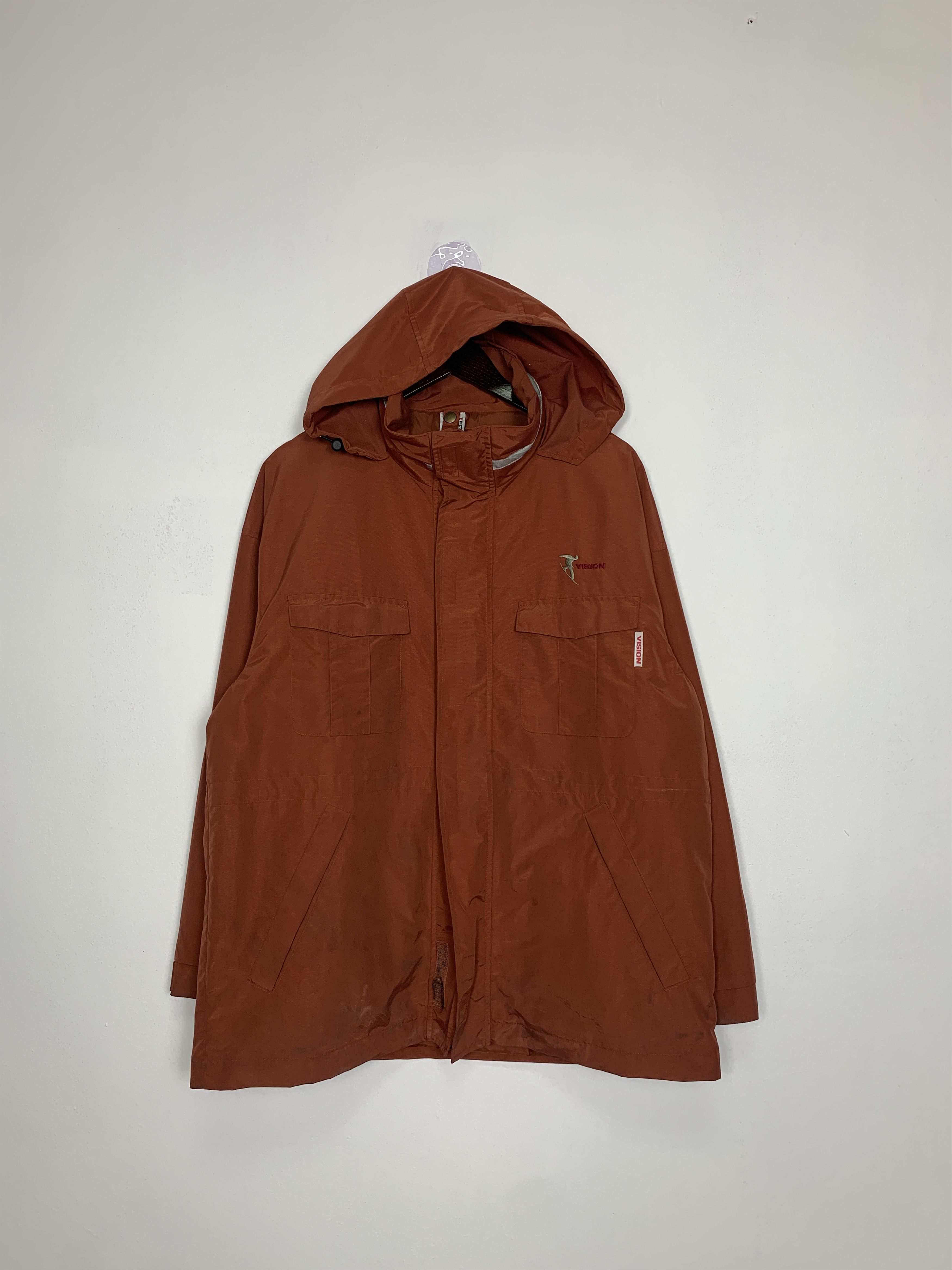 Vision Streetwear Vintage VISION STREETWEAR Windbreaker Jackets J0801 Size US M / EU 48-50 / 2 - 1 Thumbnail