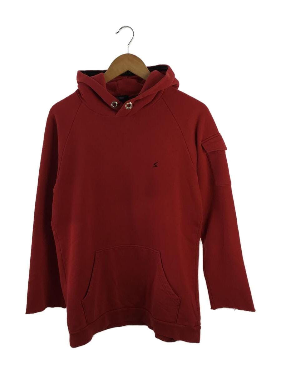 image of Undercover Ss09 Lightning Bolt Hoodie in Red, Men's (Size XL)