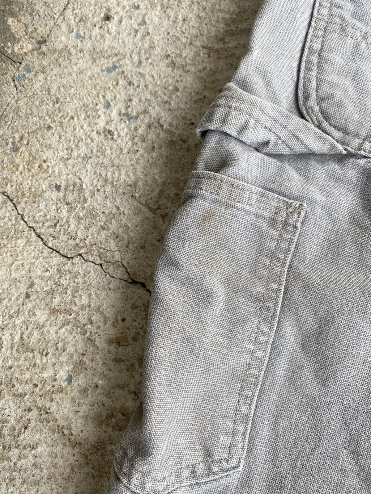 Carhartt × Vintage Vintage Y2K Carhartt Distressed Grunge Stained Pants Size US 32 / EU 48 - 13 Thumbnail