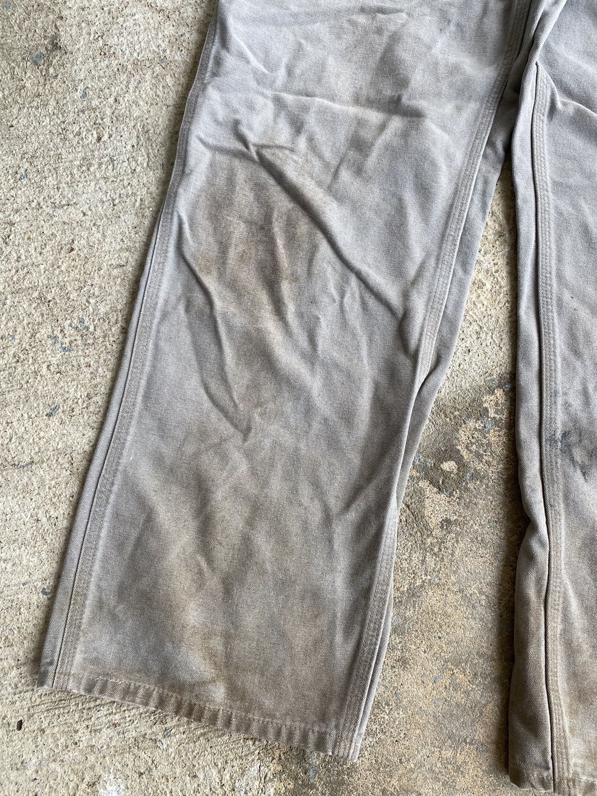 Carhartt × Vintage Vintage Y2K Carhartt Distressed Grunge Stained Pants Size US 32 / EU 48 - 3 Thumbnail