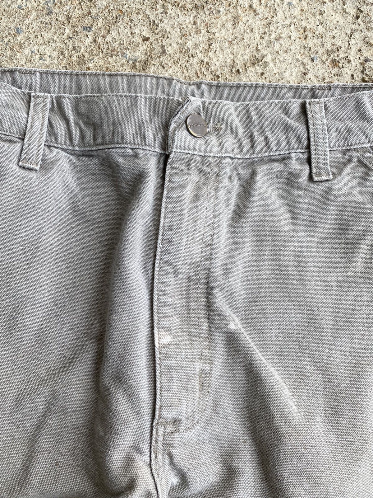 Carhartt × Vintage Vintage Y2K Carhartt Distressed Grunge Stained Pants Size US 32 / EU 48 - 7 Thumbnail