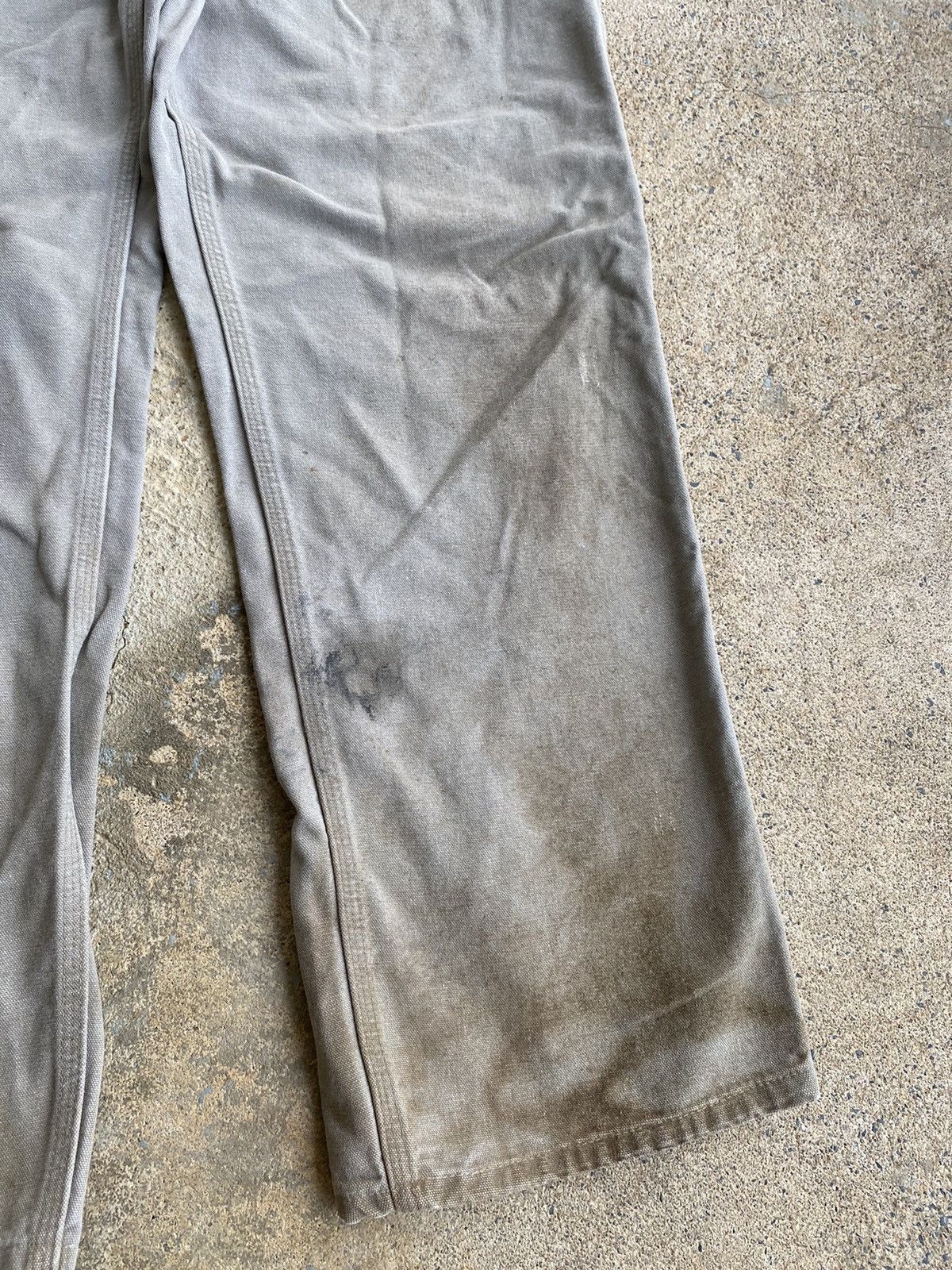 Carhartt × Vintage Vintage Y2K Carhartt Distressed Grunge Stained Pants Size US 32 / EU 48 - 4 Thumbnail