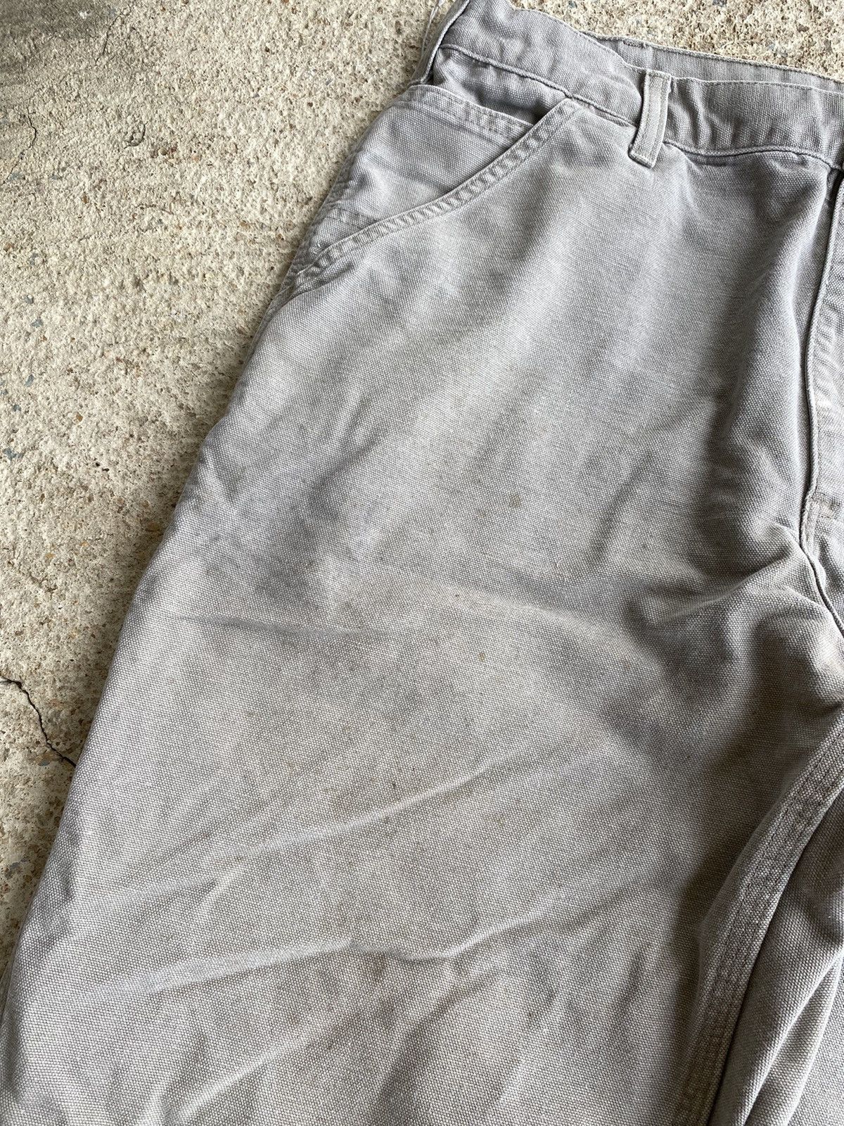 Carhartt × Vintage Vintage Y2K Carhartt Distressed Grunge Stained Pants Size US 32 / EU 48 - 5 Thumbnail