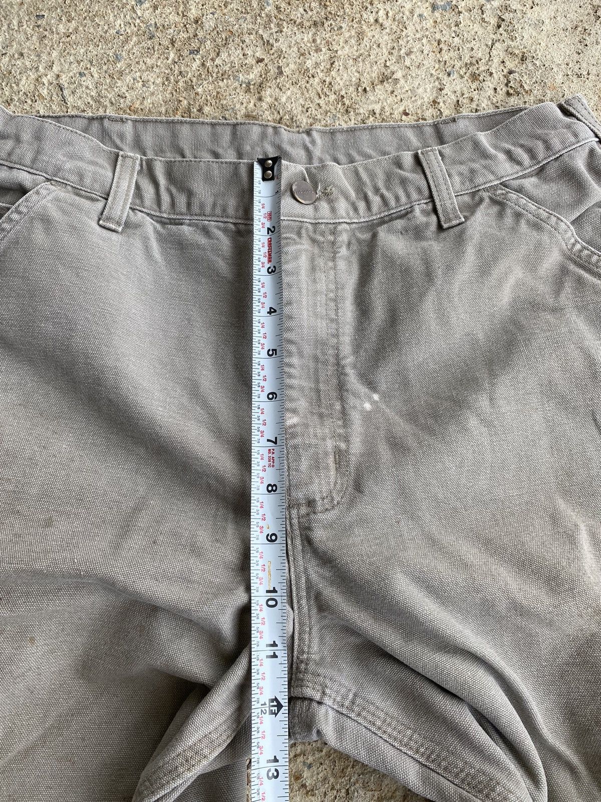 Carhartt × Vintage Vintage Y2K Carhartt Distressed Grunge Stained Pants Size US 32 / EU 48 - 16 Thumbnail