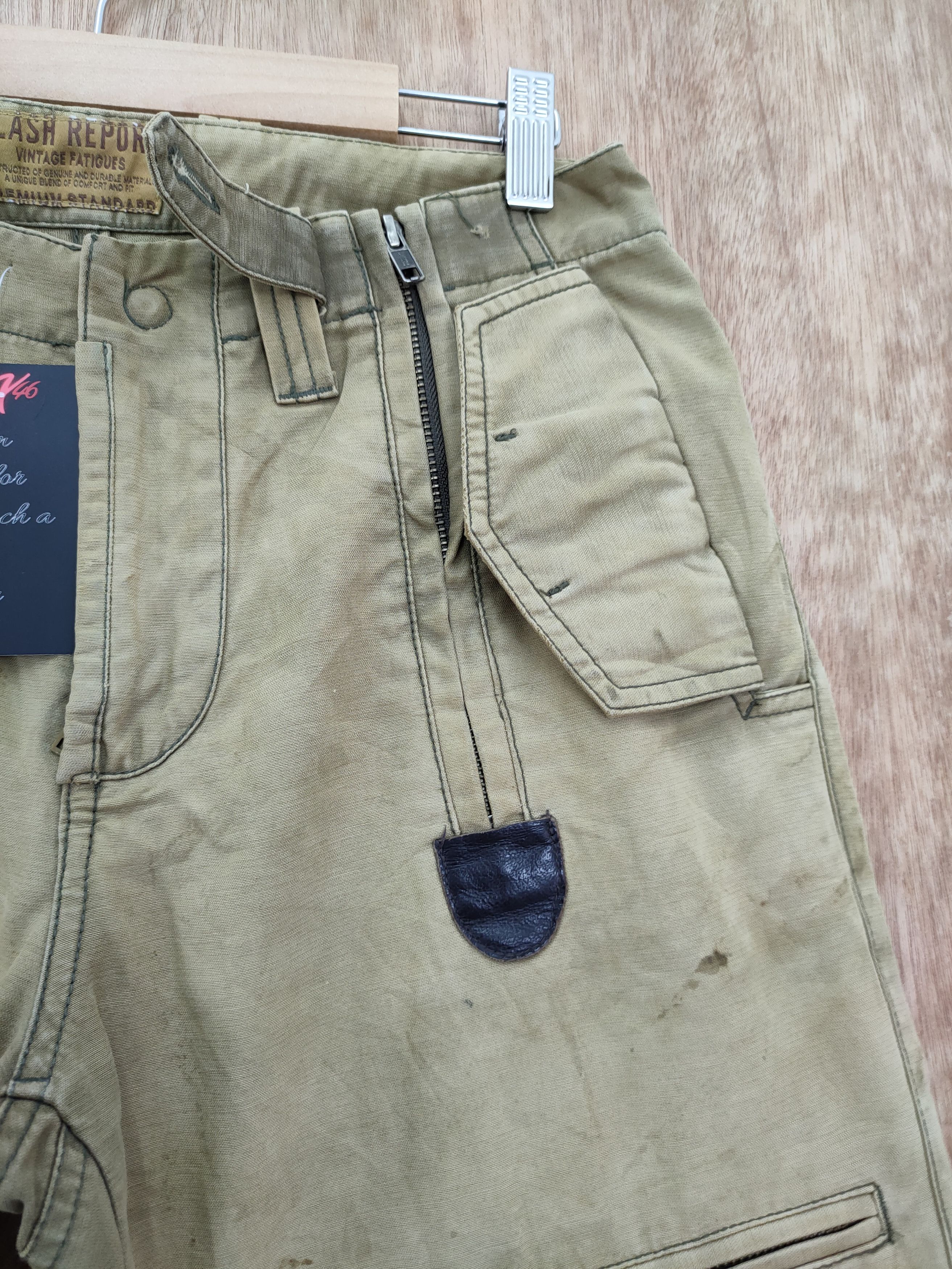 Japanese Brand DL Flash Report japan multipocket cargo pants #46-081DLL Size US 28 / EU 44 - 7 Thumbnail