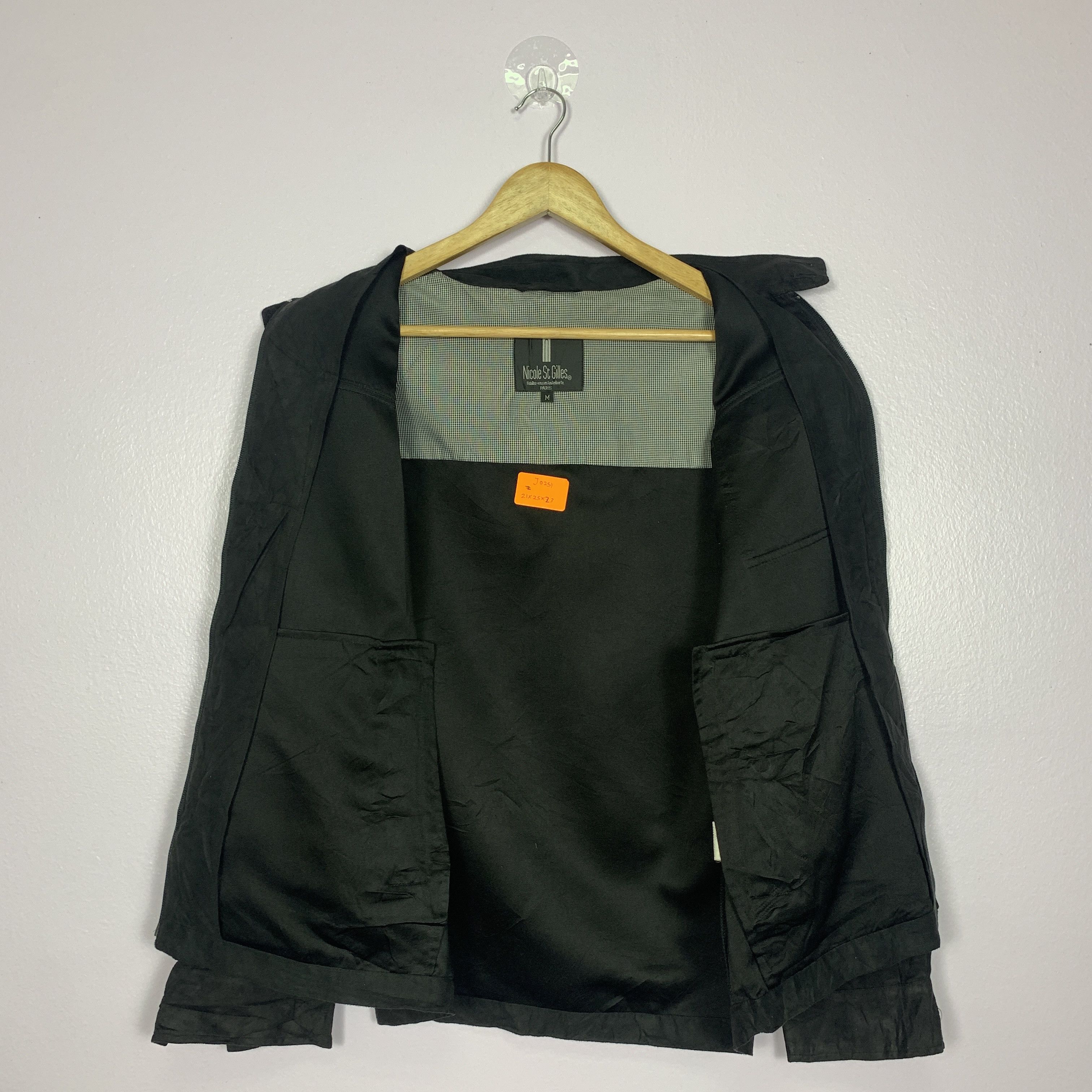 Vintage Vintage NICOLE ST GILLES Paris Multi Pocket Zip Up Jacket Size US S / EU 44-46 / 1 - 11 Thumbnail