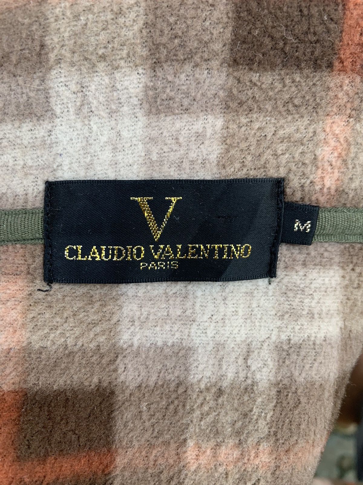 Designer Vintage Claudio Valentino Full Zip Sweater Size US M / EU 48-50 / 2 - 6 Thumbnail