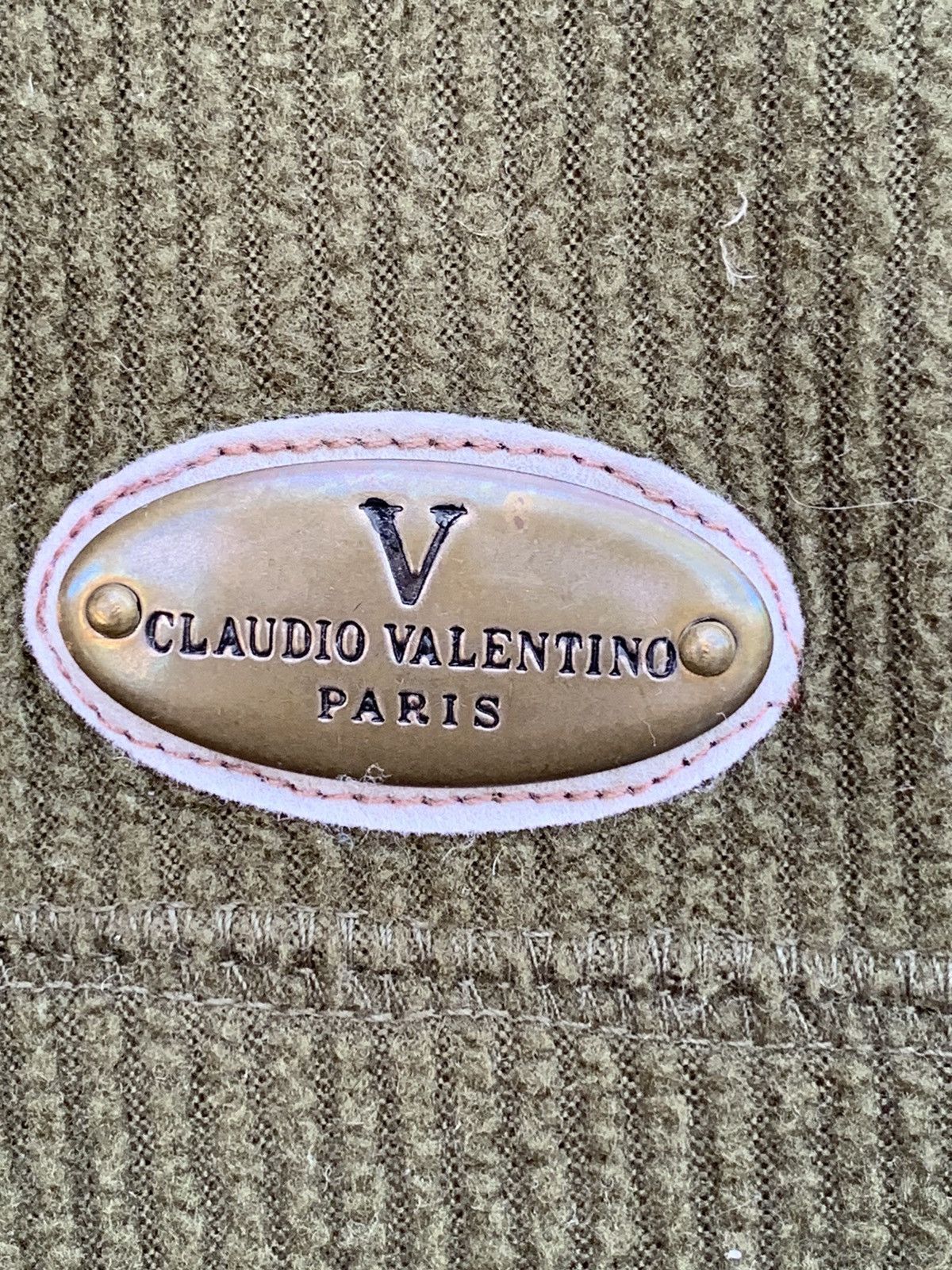 Designer Vintage Claudio Valentino Full Zip Sweater Size US M / EU 48-50 / 2 - 5 Thumbnail