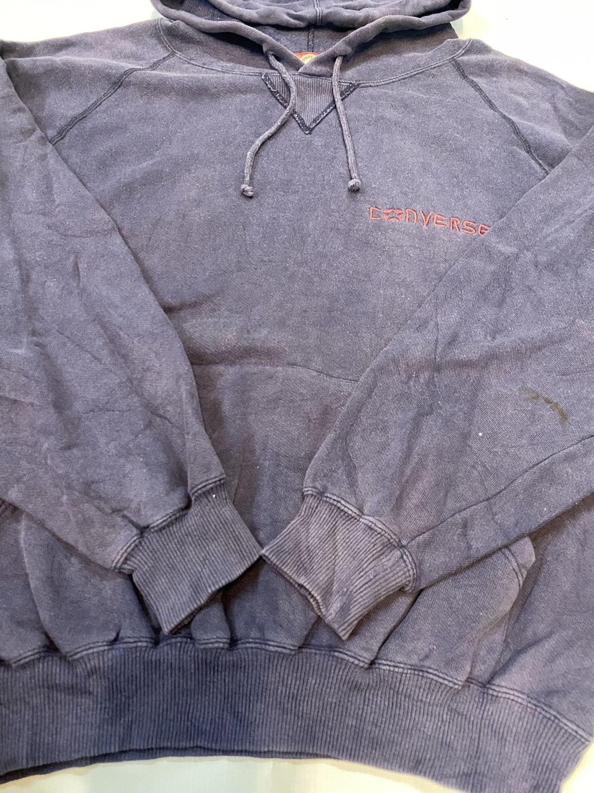 Converse × Vintage Vintage Converse Hoodie Size US L / EU 52-54 / 3 - 7 Thumbnail