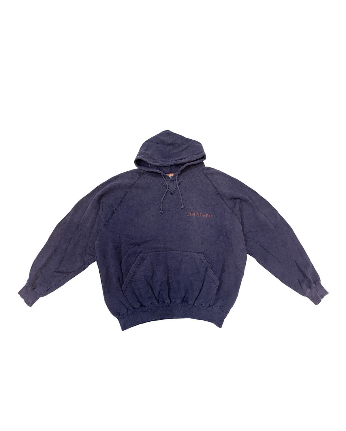 Converse × Vintage Vintage Converse Hoodie Size US L / EU 52-54 / 3 - 1 Thumbnail