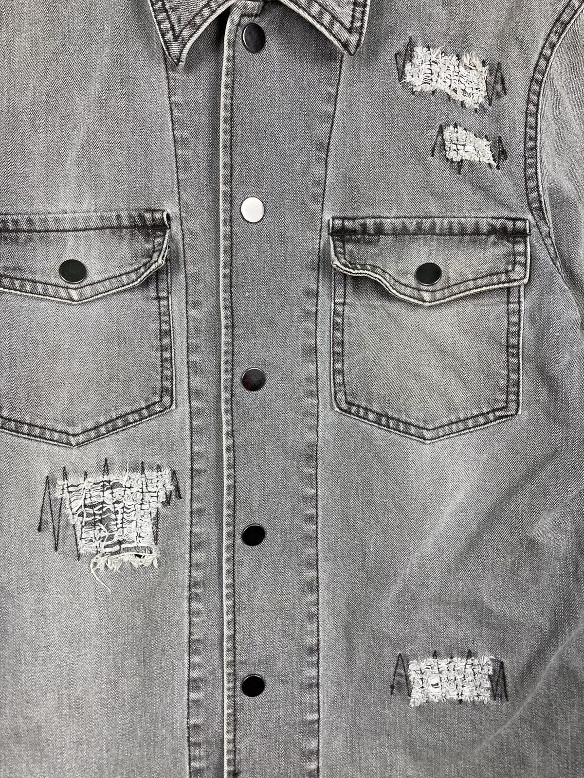 Japanese Brand Nicole Distressed Jacket Size US M / EU 48-50 / 2 - 4 Thumbnail