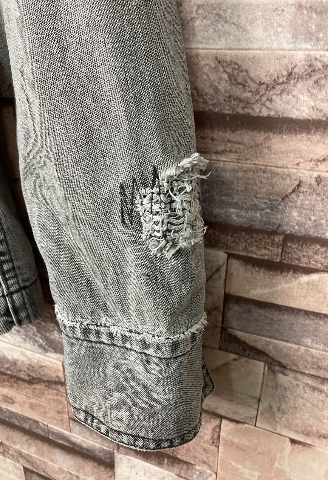 Japanese Brand Nicole Distressed Jacket Size US M / EU 48-50 / 2 - 5 Thumbnail