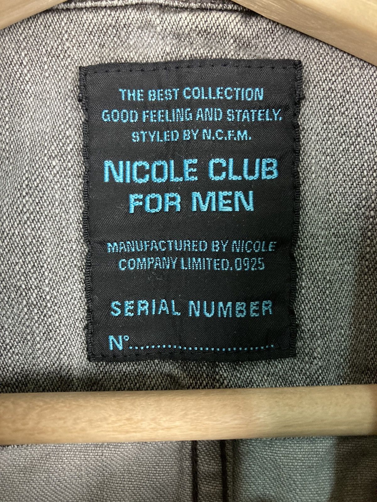 Japanese Brand Nicole Distressed Jacket Size US M / EU 48-50 / 2 - 9 Thumbnail
