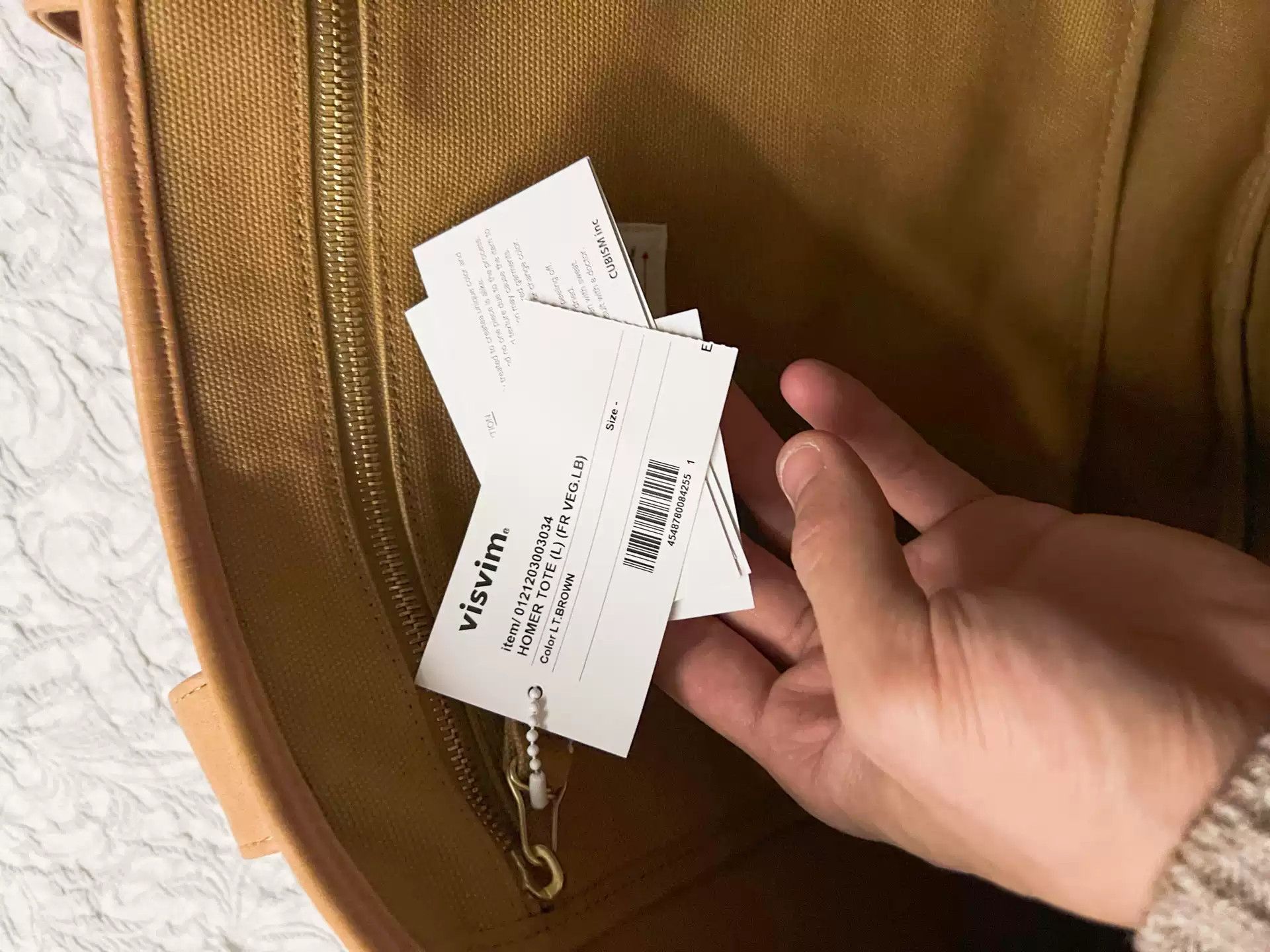 Visvim VISVIM21AWHOMERTOTE(L)(FRVEG.LB） Size ONE SIZE - 4 Thumbnail