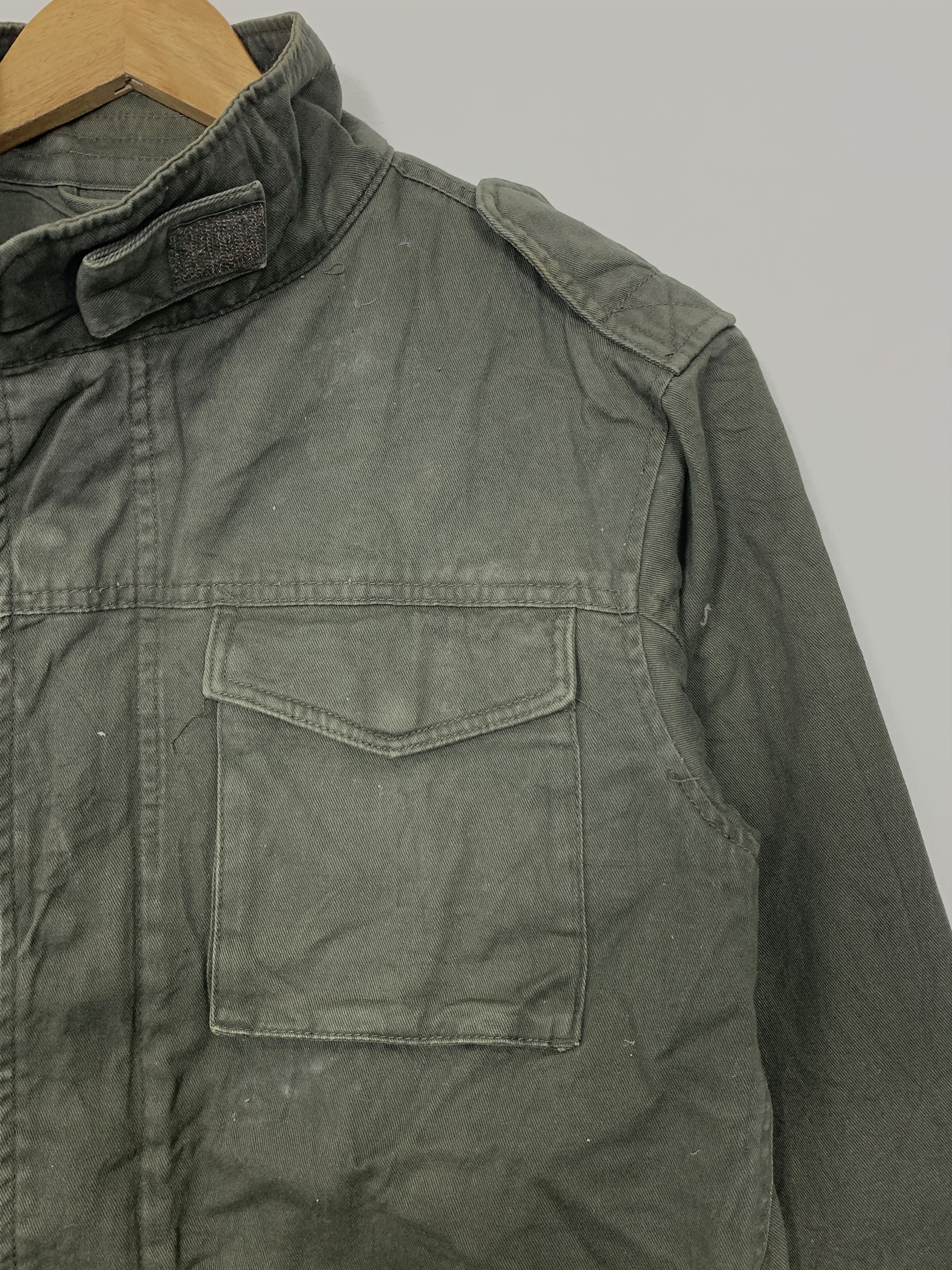 GU Vintage Rugged GU Multi Pocket Zip Up Military Jacket J0751 Size US S / EU 44-46 / 1 - 5 Thumbnail