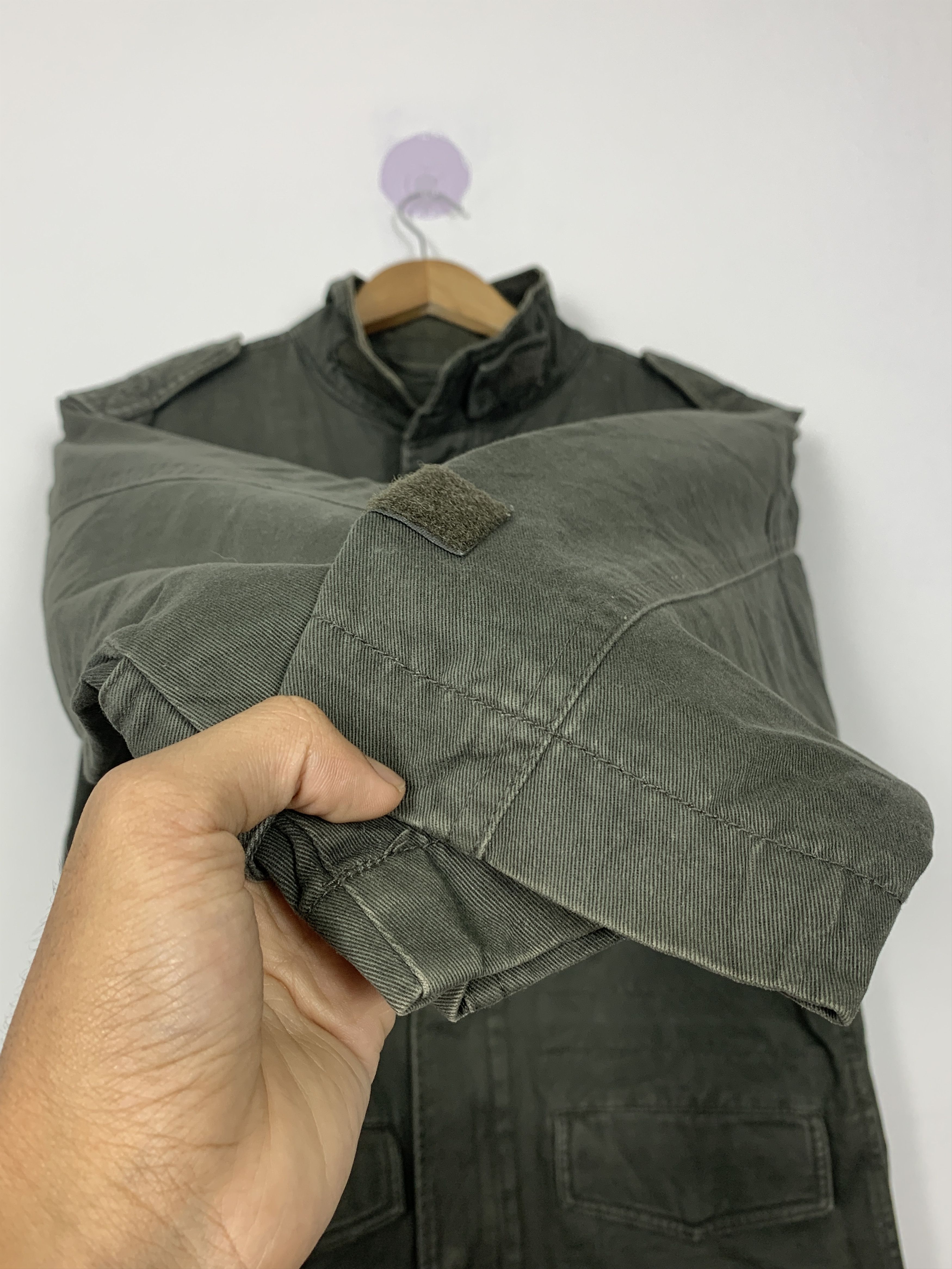 GU Vintage Rugged GU Multi Pocket Zip Up Military Jacket J0751 Size US S / EU 44-46 / 1 - 7 Thumbnail