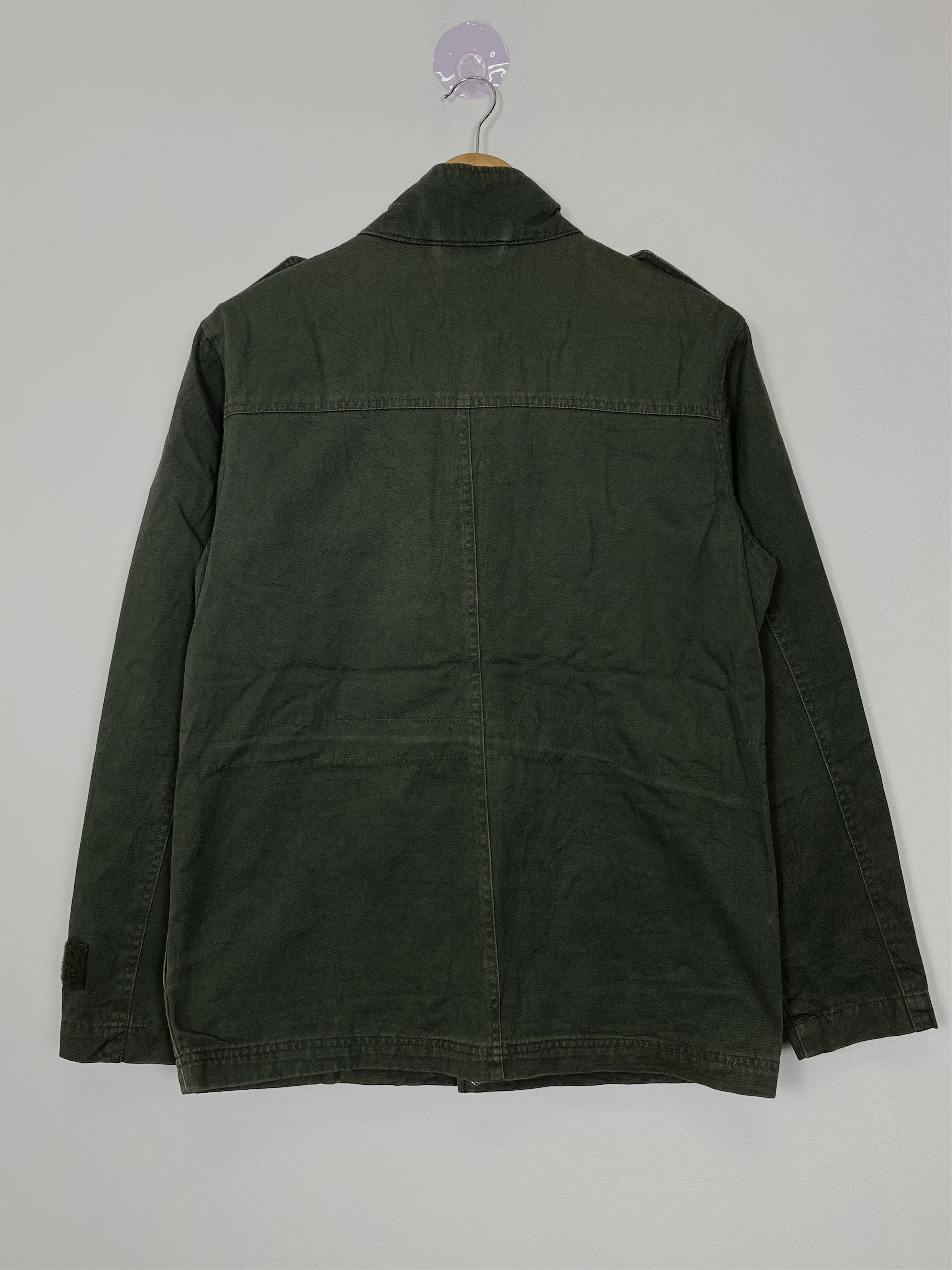 GU Vintage Rugged GU Multi Pocket Zip Up Military Jacket J0751 Size US S / EU 44-46 / 1 - 8 Thumbnail