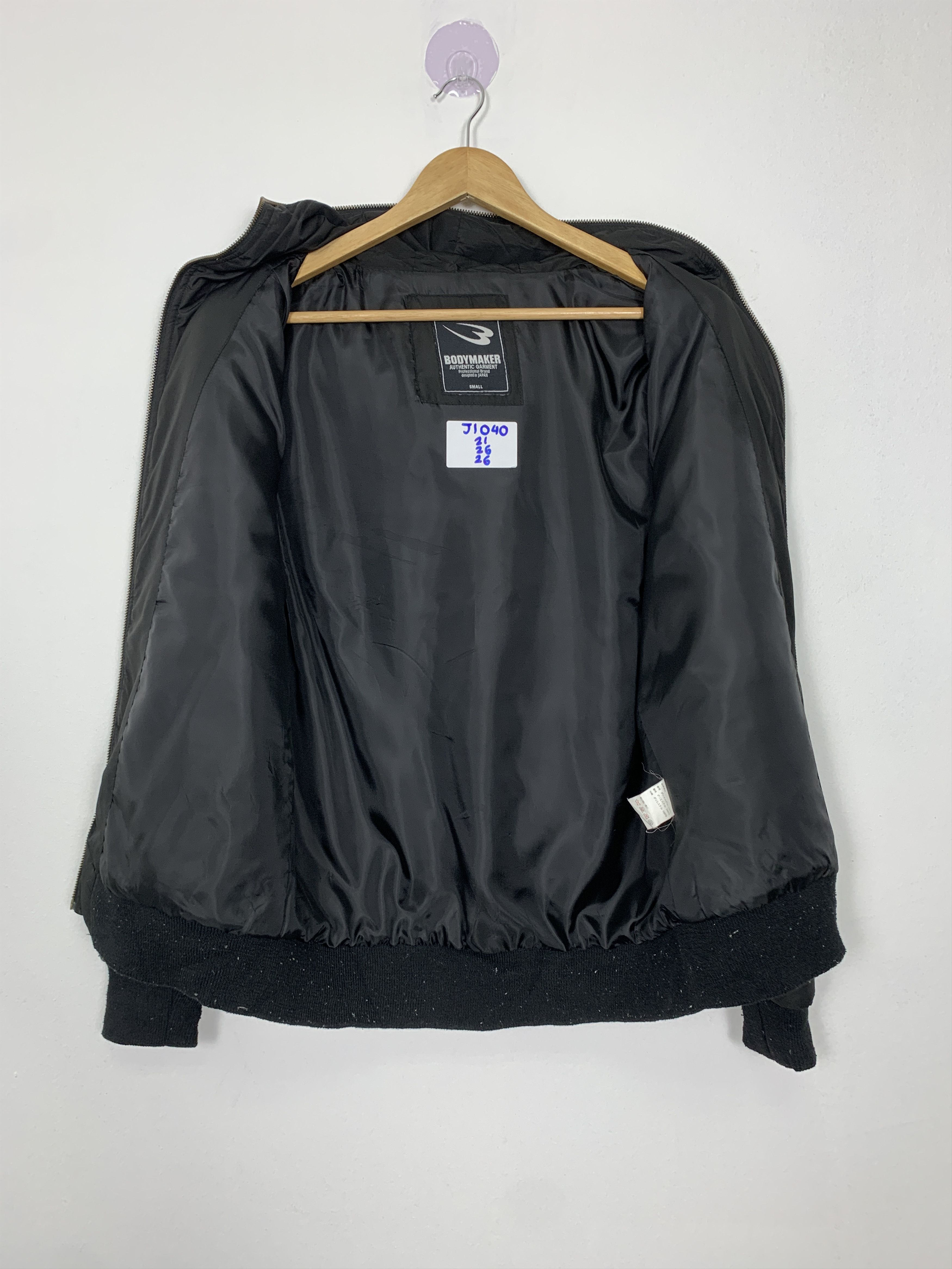 Japanese Brand Vintage BODYMAKER Zip Up Hoodie Jacket J1040 Size US S / EU 44-46 / 1 - 6 Thumbnail