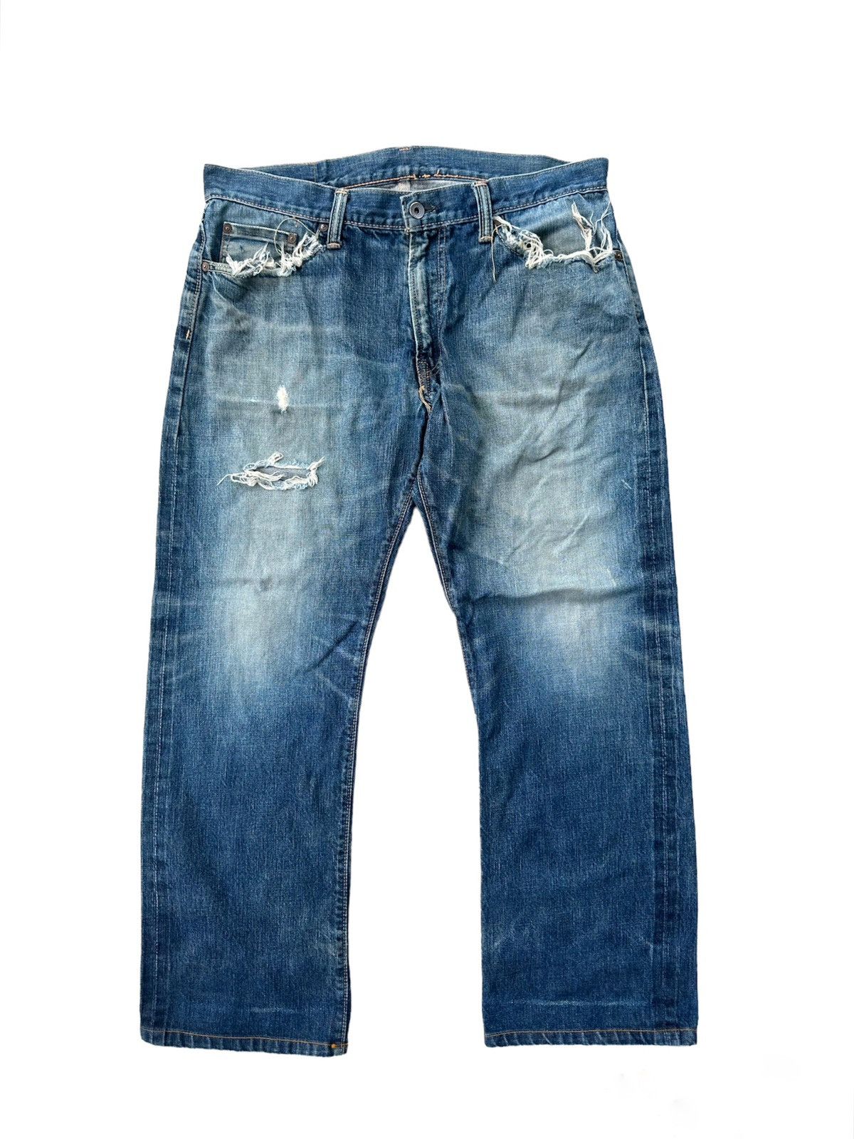 32x28 Vintage 90s Acoustic selvedge denim jeans
