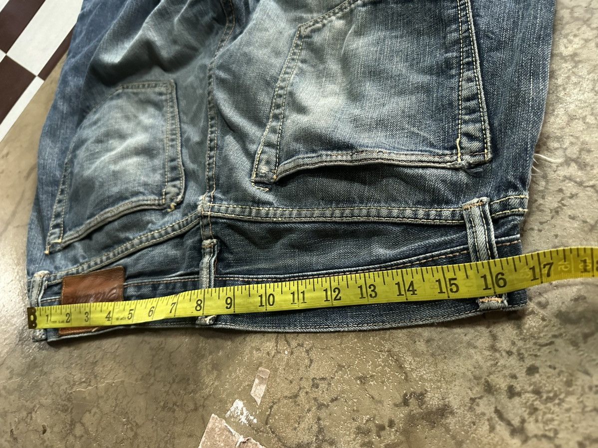 Vintage 32x28 Vintage 90s Acoustic selvedge denim jeans Size US 32 / EU 48 - 6 Thumbnail