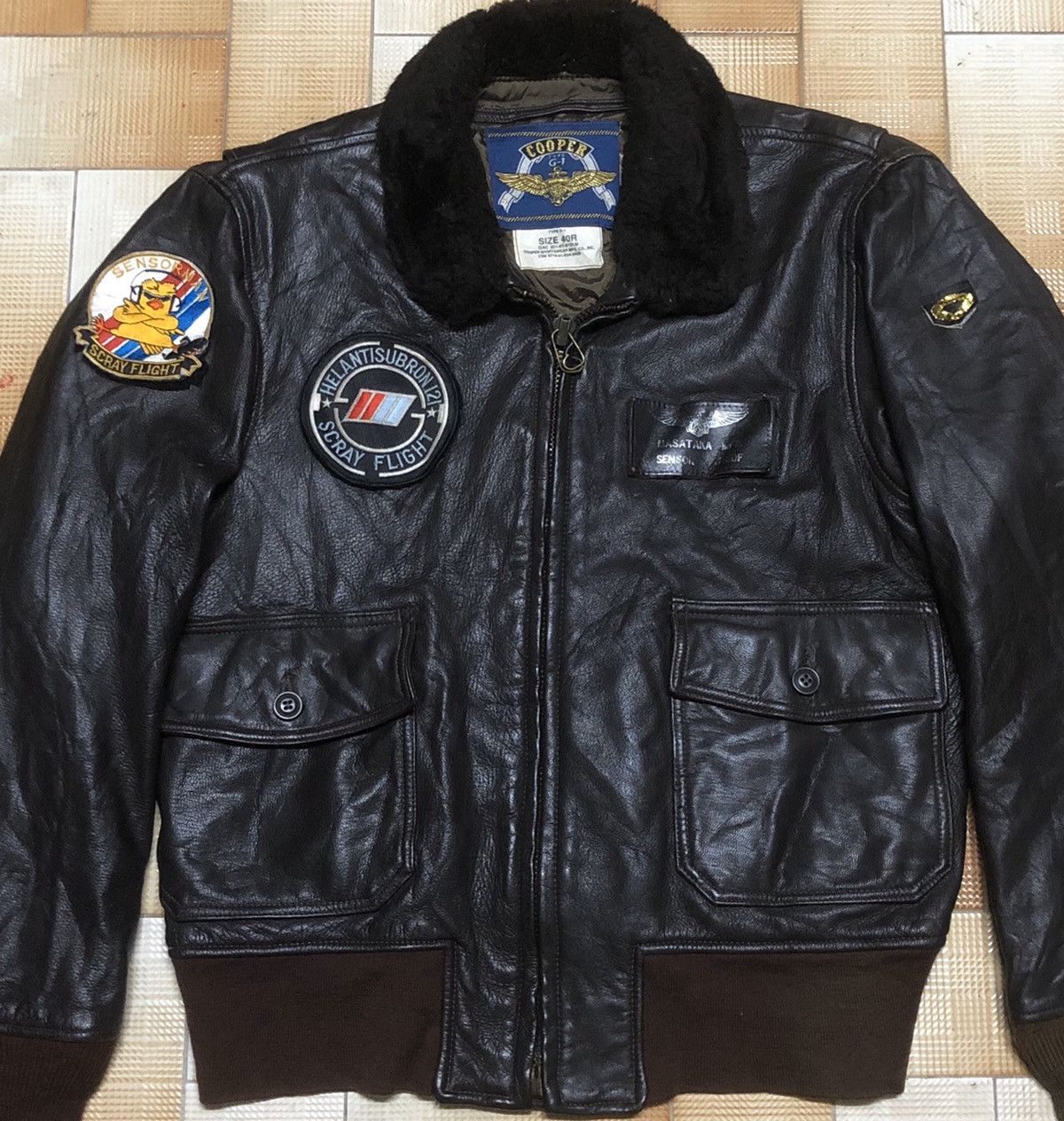 Cooper ‼️LAST CALL✅Vtg COOPER Type G-1 USN SCRAY FLIGHT USA Size US M / EU 48-50 / 2 - 10 Thumbnail