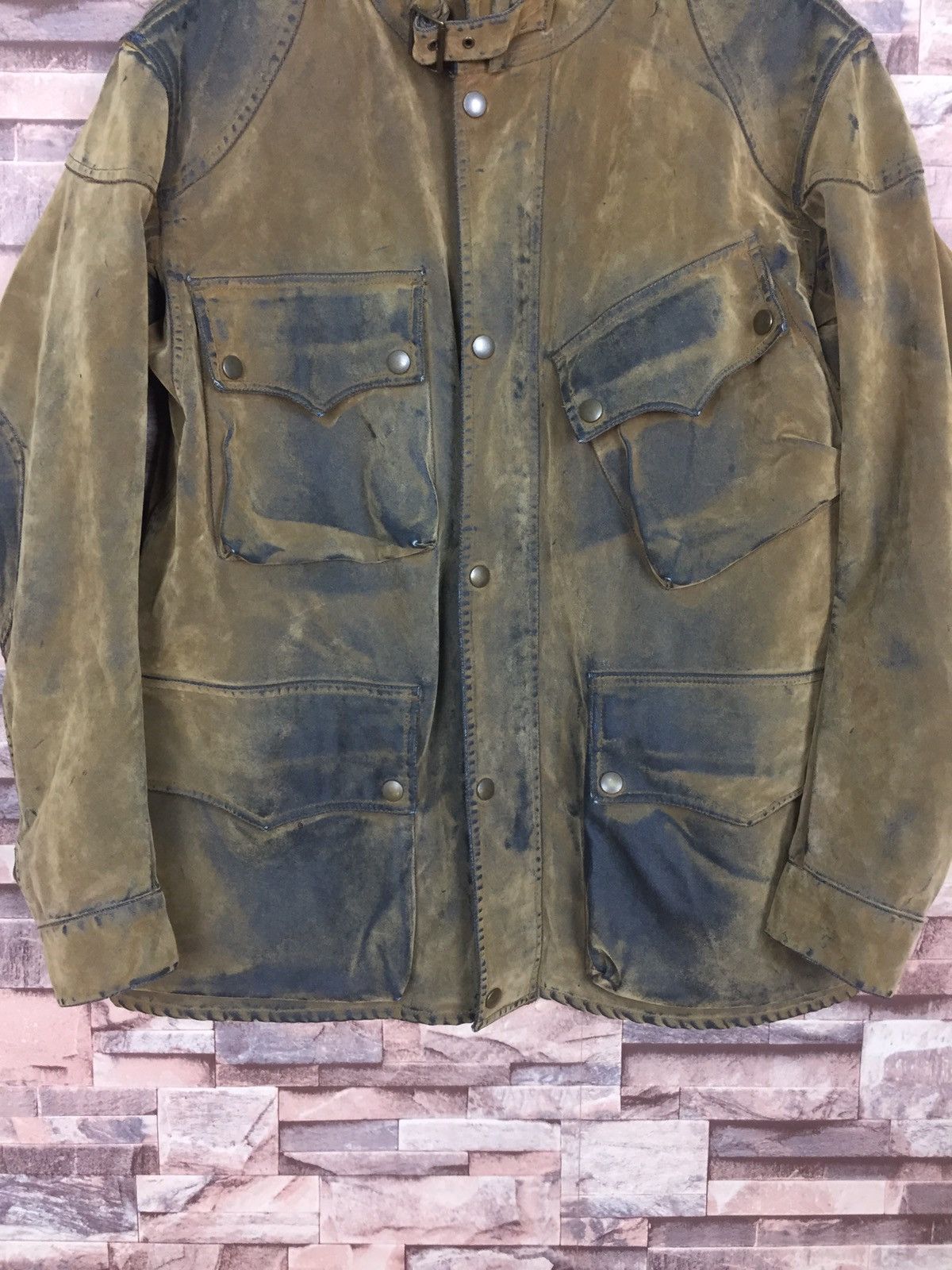 Levis red tab worker jacket worn condition