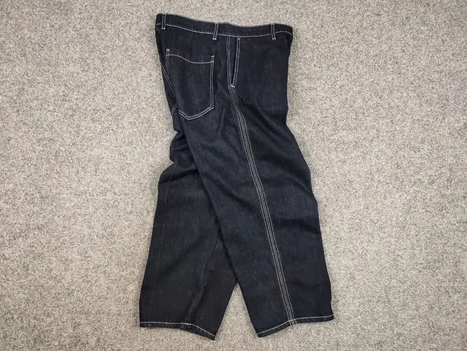 Marni Marni Commessa Cropped Jeans Baggy Blue Denim Women Pants Size 30" / US 8 / IT 44 - 7 Thumbnail