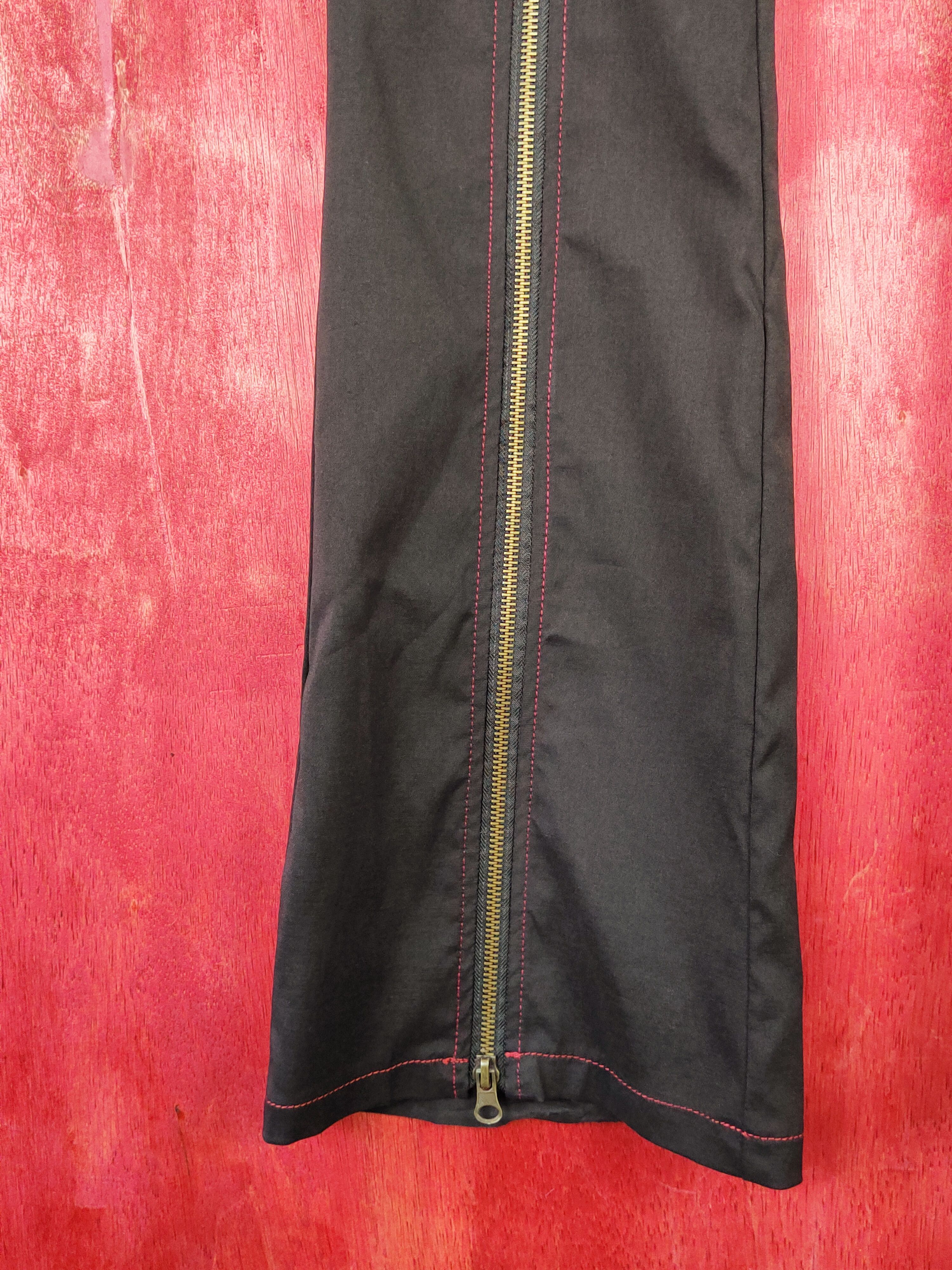 Japanese Brand DL Ozz On black punk seditionaries like if6was9 pants #S354 Size 25" / US 0 / IT 36 - 6 Thumbnail