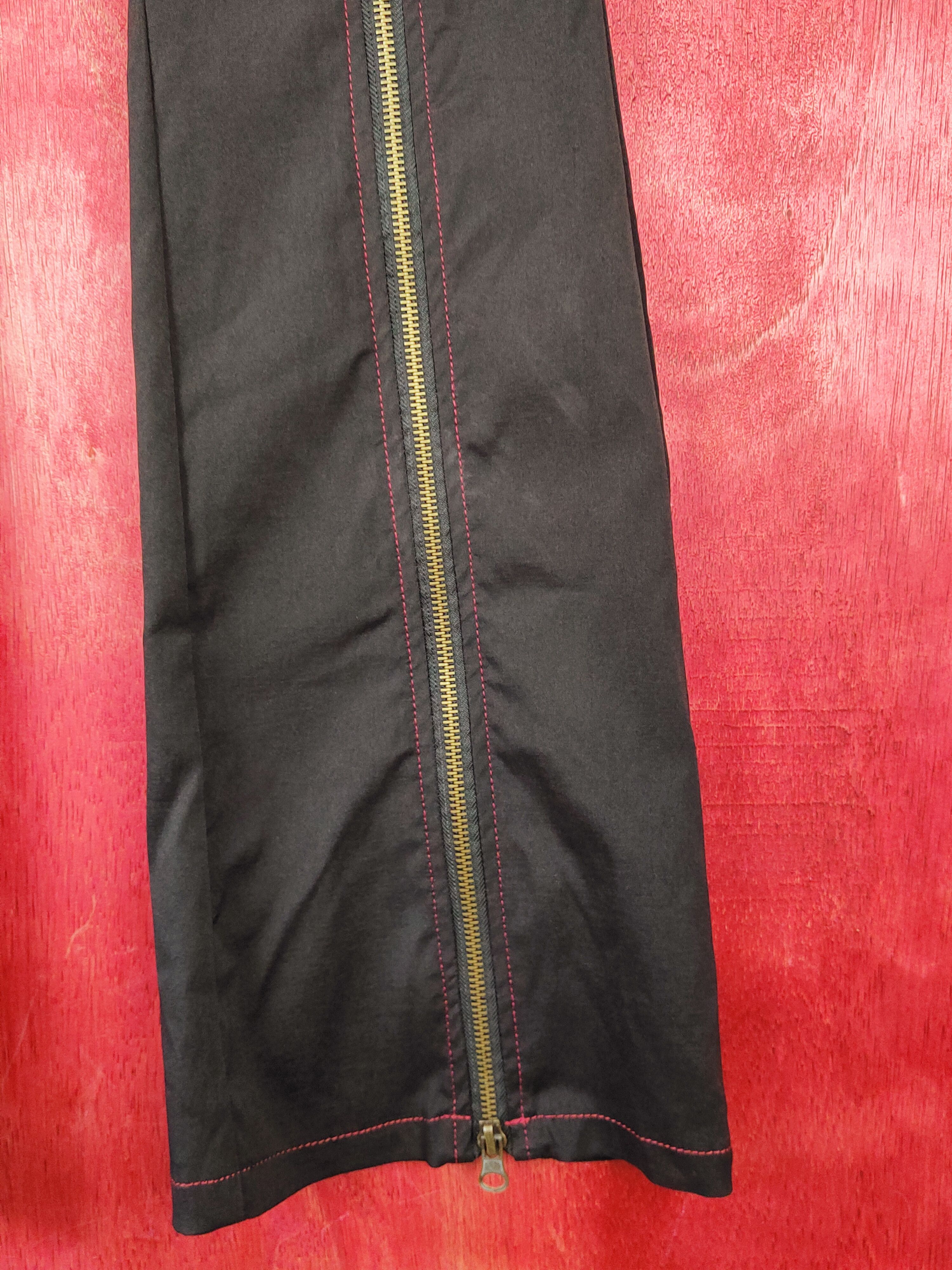Japanese Brand DL Ozz On black punk seditionaries like if6was9 pants #S354 Size 25" / US 0 / IT 36 - 7 Thumbnail