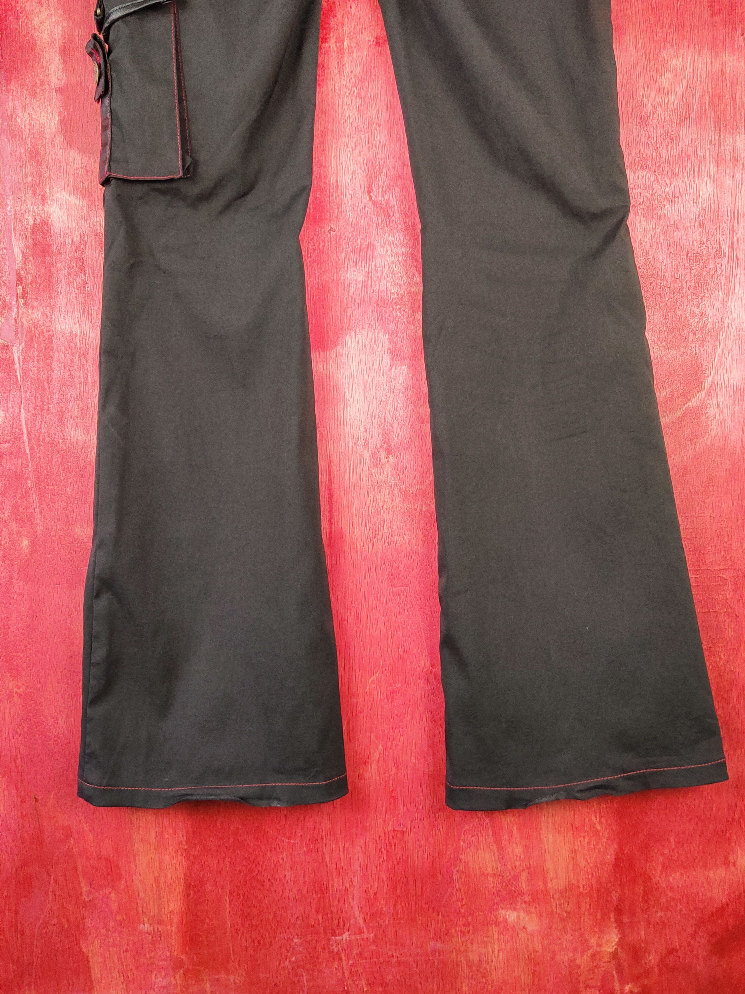 Japanese Brand DL Ozz On black punk seditionaries like if6was9 pants #S354 Size 25" / US 0 / IT 36 - 10 Thumbnail