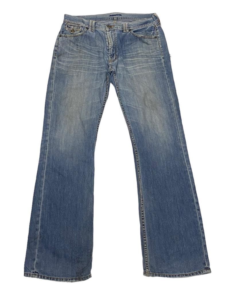 Hysteric Glamour FLARED🔥VILLAND RIPPED FLARE DISTRESSED BOOTCUT JEANS Size US 34 / EU 50 - 5 Thumbnail