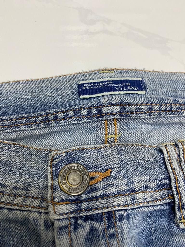 Hysteric Glamour FLARED🔥VILLAND RIPPED FLARE DISTRESSED BOOTCUT JEANS Size US 34 / EU 50 - 10 Thumbnail