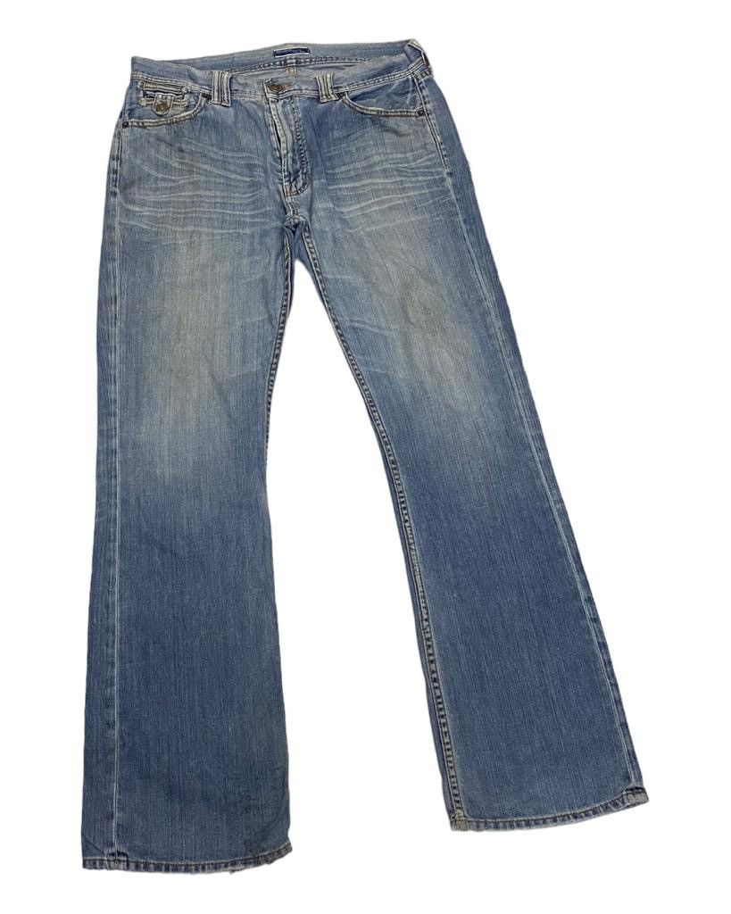 Hysteric Glamour FLARED🔥VILLAND RIPPED FLARE DISTRESSED BOOTCUT JEANS Size US 34 / EU 50 - 7 Thumbnail