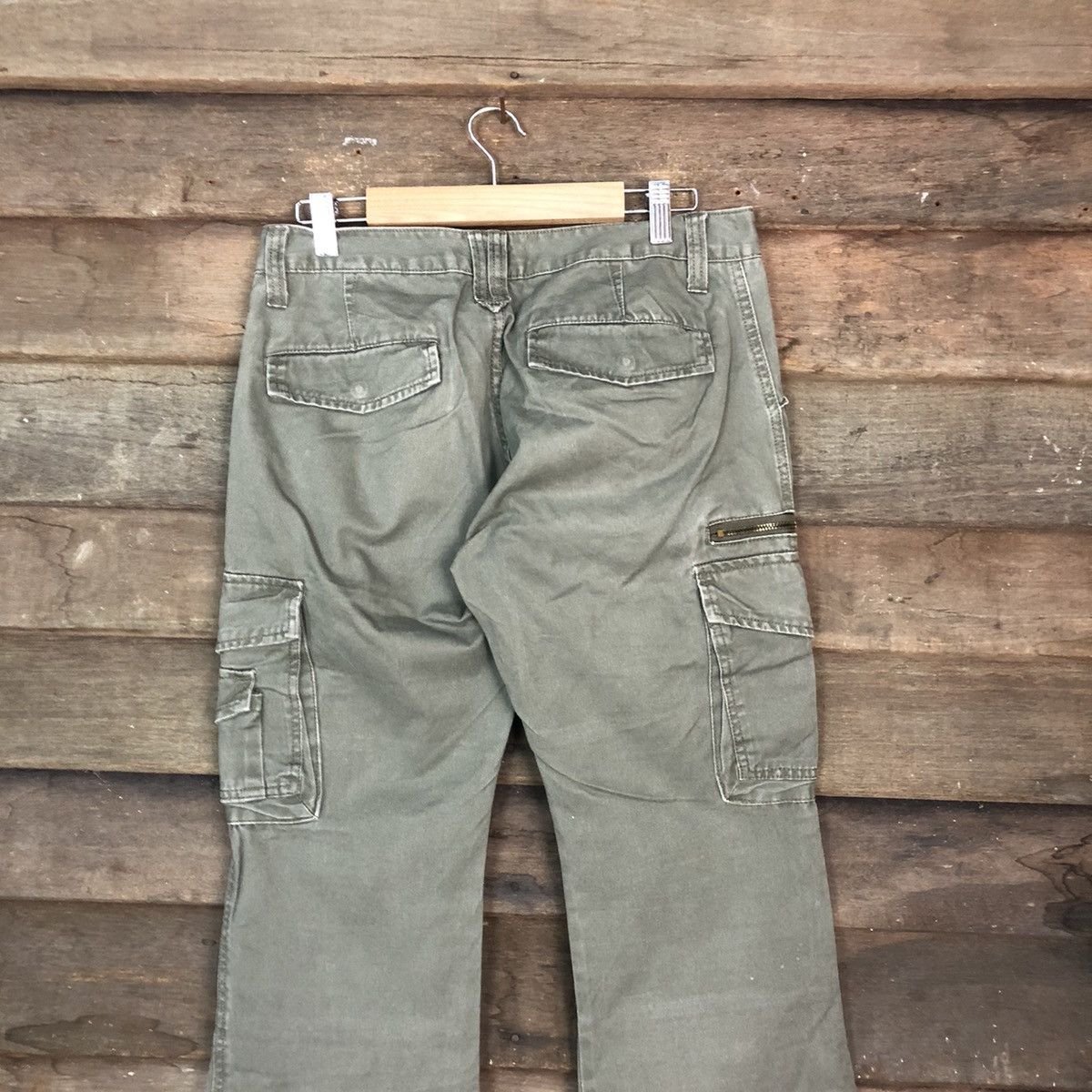 Japanese Brand DL Boot Three utility Cargo Multipocket Pants #1878 Size 30" / US 8 / IT 44 - 11 Thumbnail