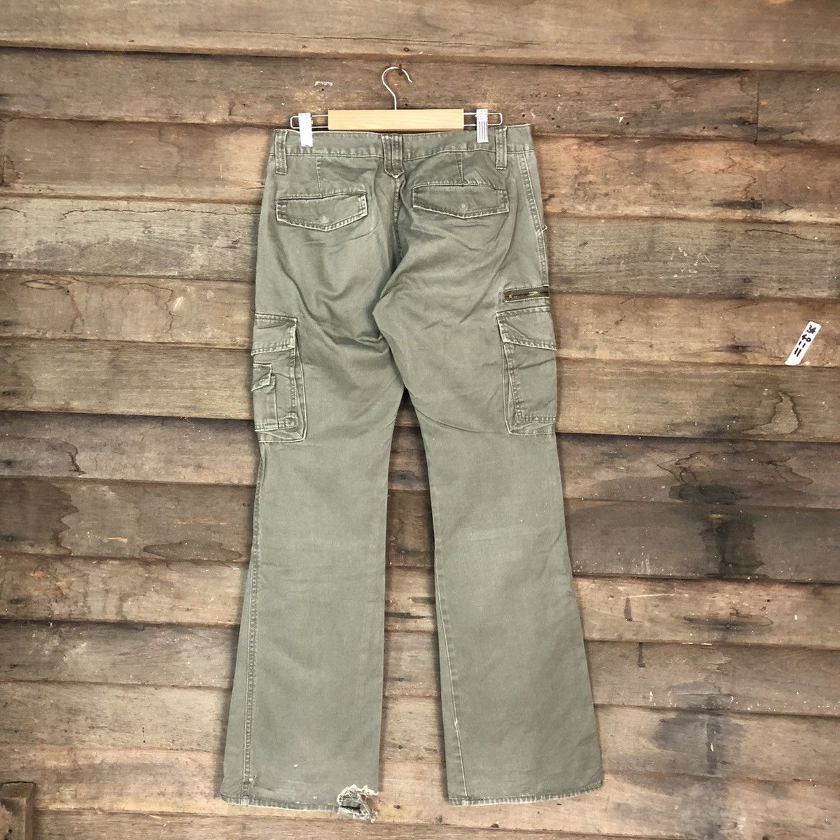 Japanese Brand DL Boot Three utility Cargo Multipocket Pants #1878 Size 30" / US 8 / IT 44 - 10 Thumbnail