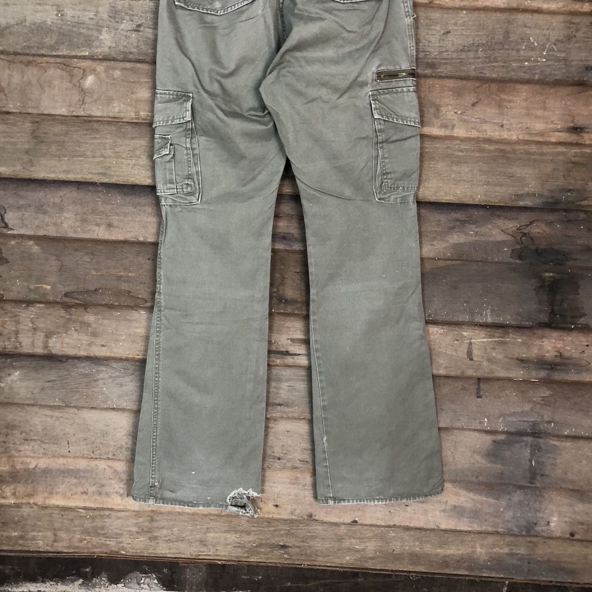 Japanese Brand DL Boot Three utility Cargo Multipocket Pants #1878 Size 30" / US 8 / IT 44 - 12 Thumbnail