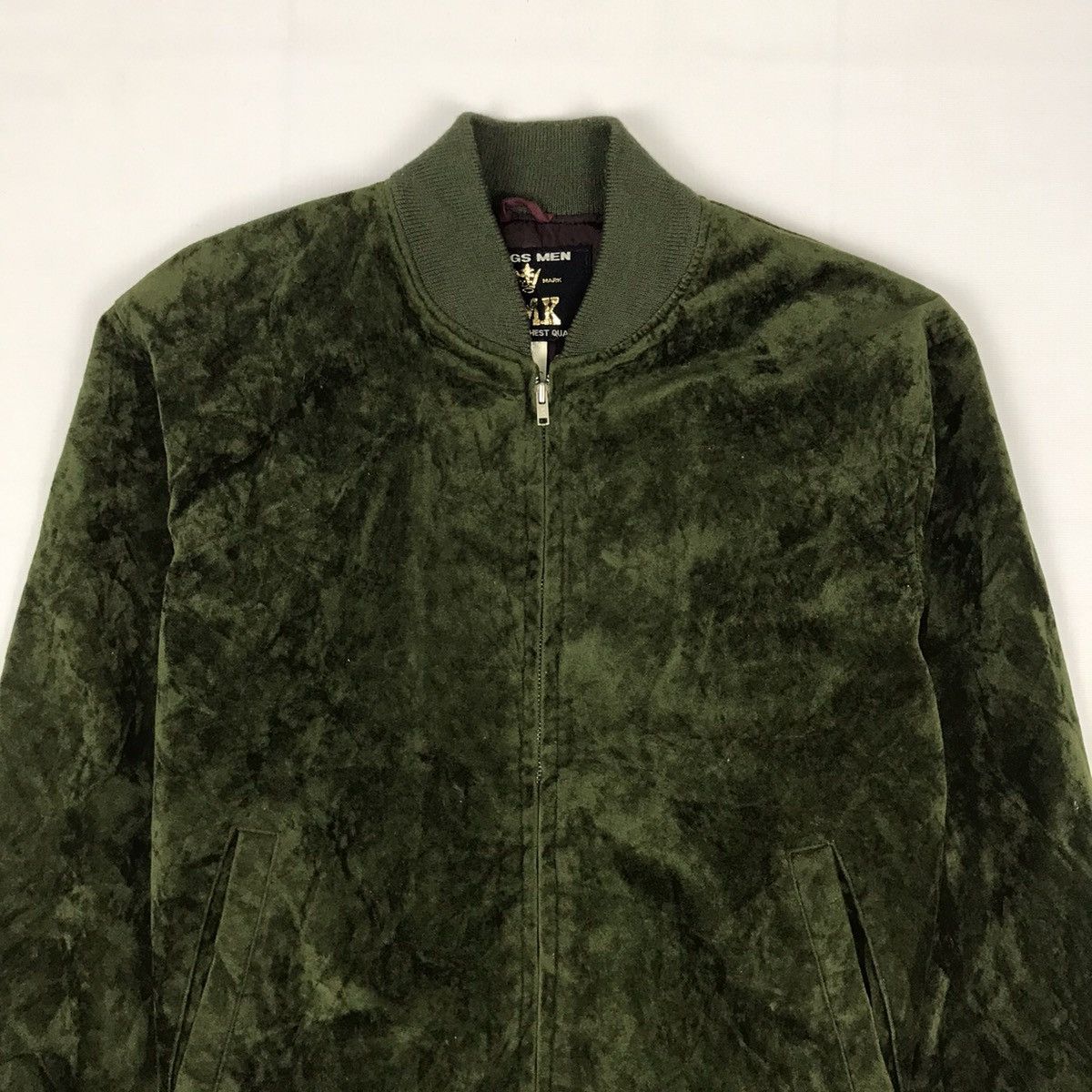 Japanese Brand × Velvet × Vintage Vintage Velvet Bomber Jacket Size US M / EU 48-50 / 2 - 3 Thumbnail